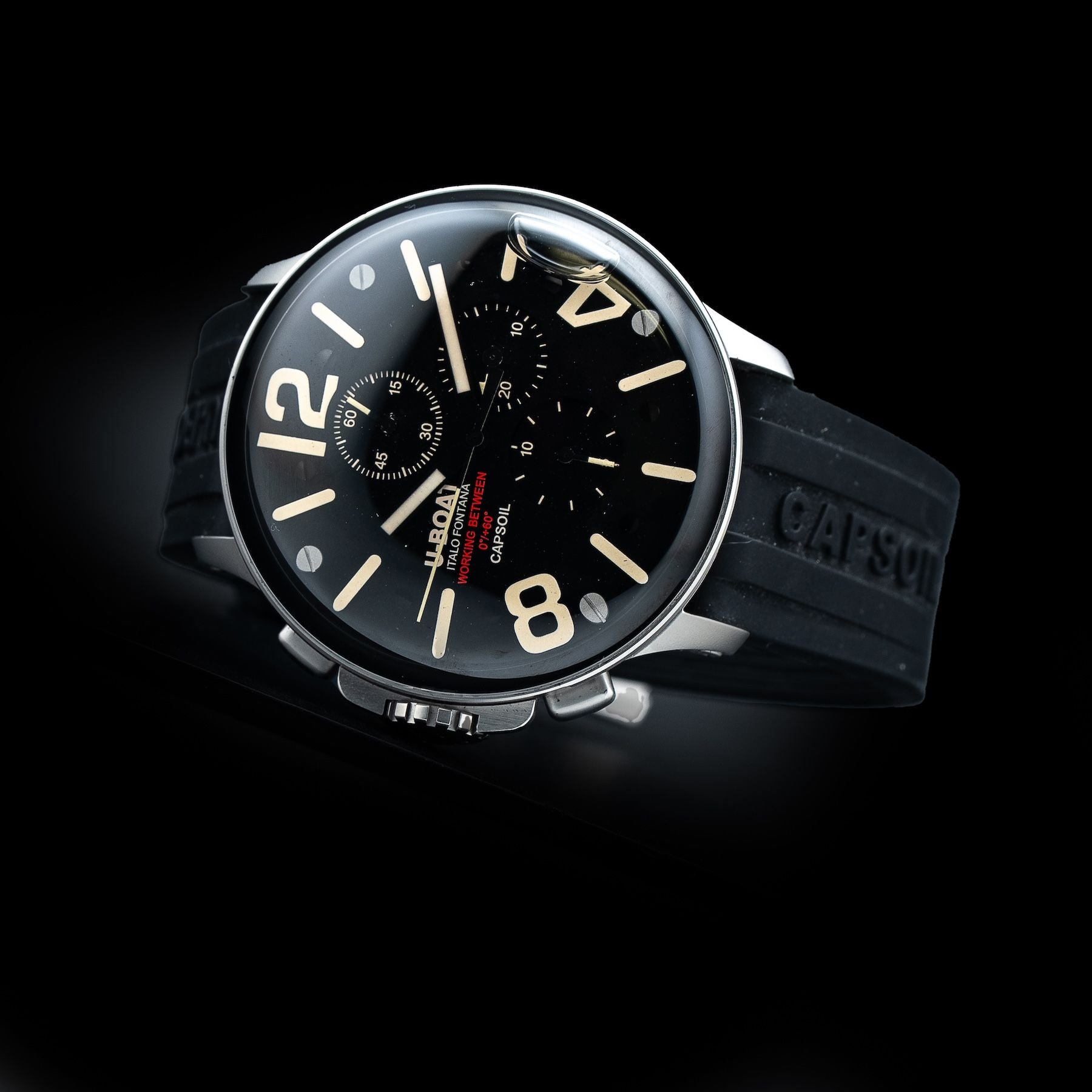 U-Boat 8111/D Capsoil Chrono 45mm SS