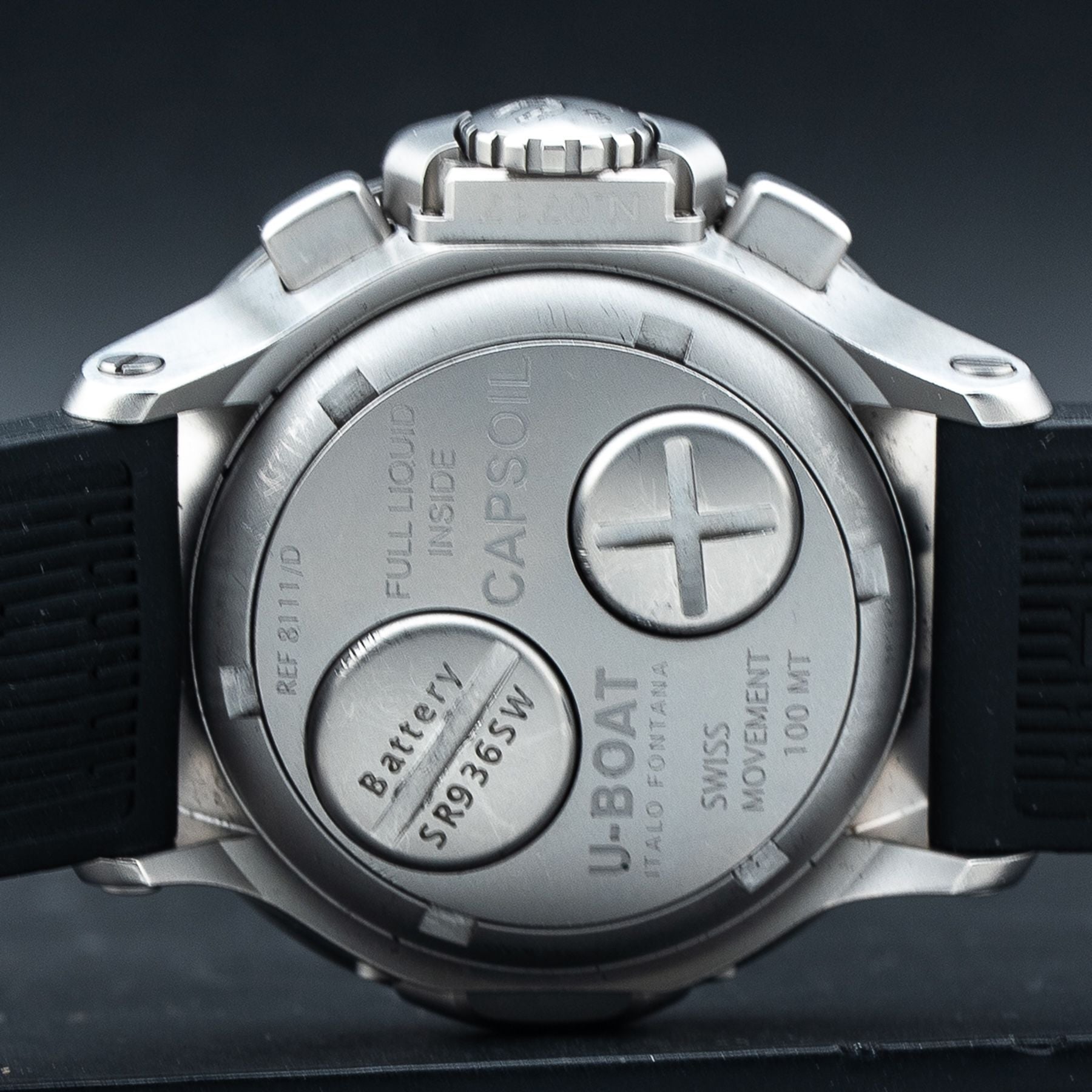 U-Boat 8111/D Capsoil Chrono 45mm SS