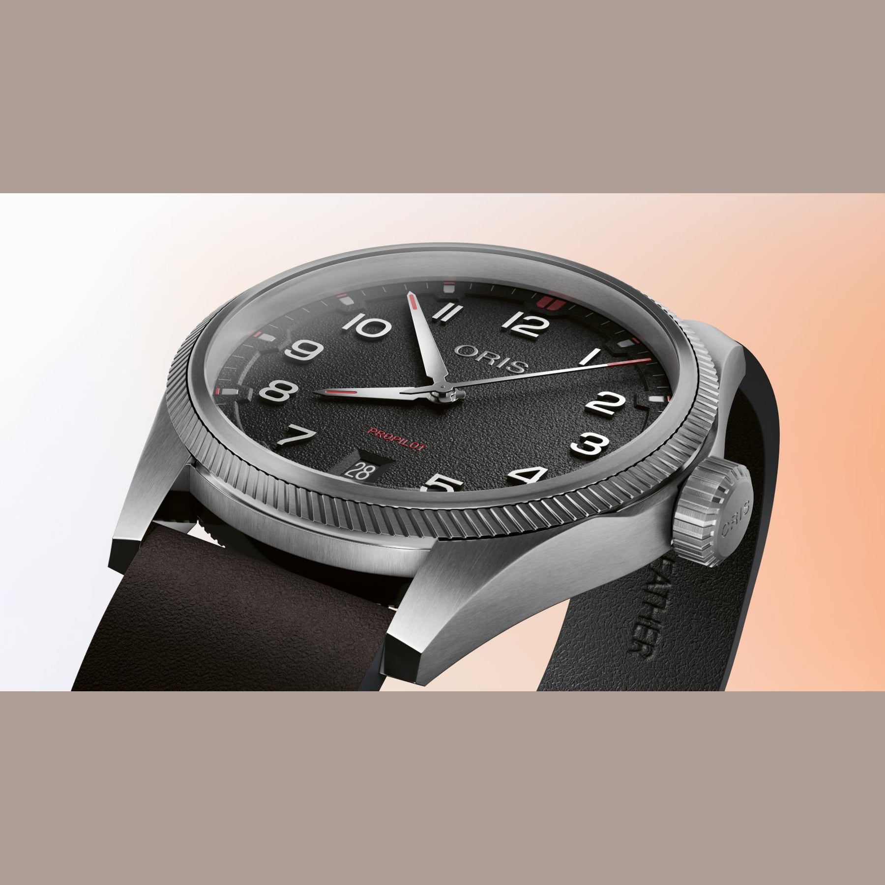 Oris 733 7805 4164-07 6 20 14LC ProPilot Date