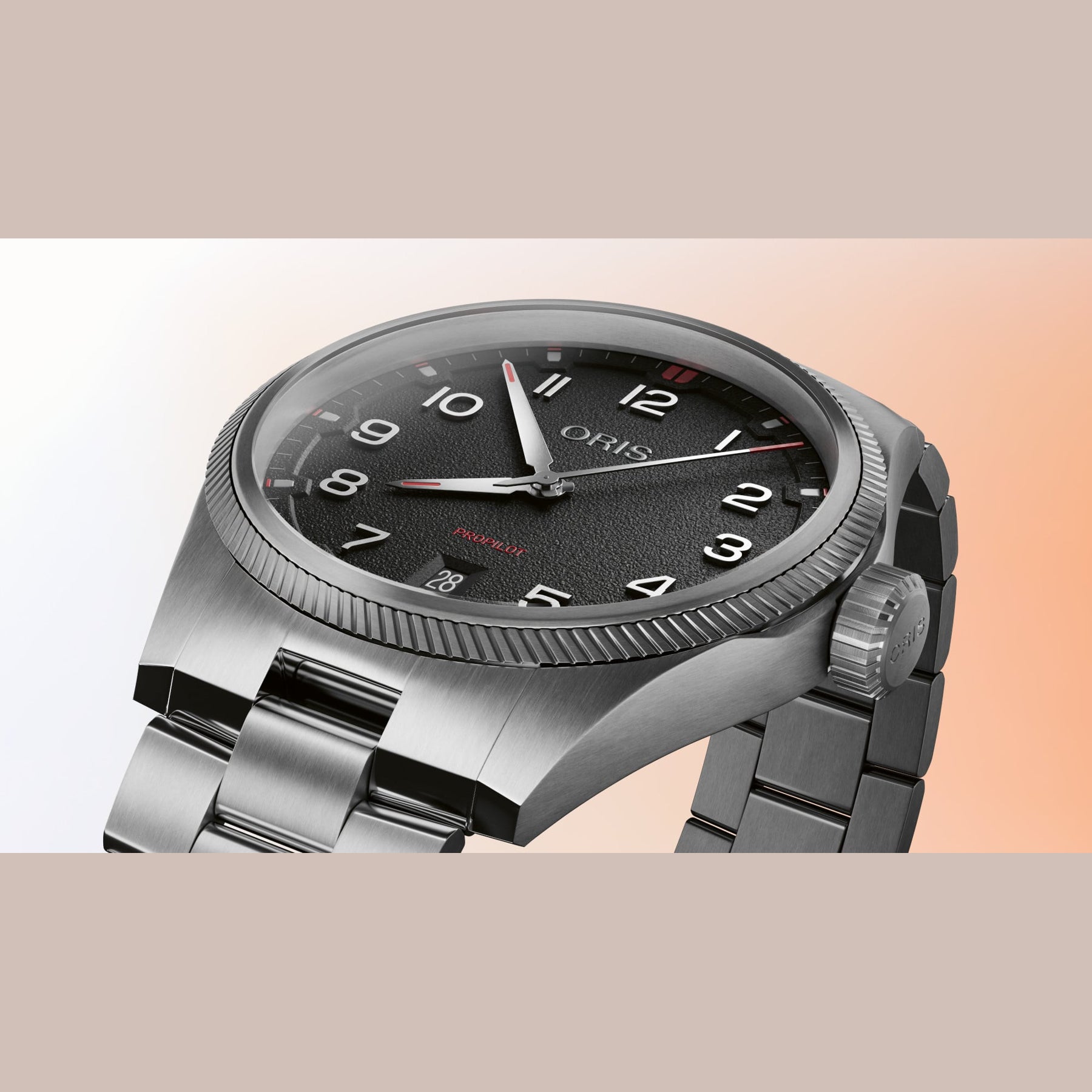 Oris 01 733 7805 4164-07 8 20 04LC ProPilot Date
