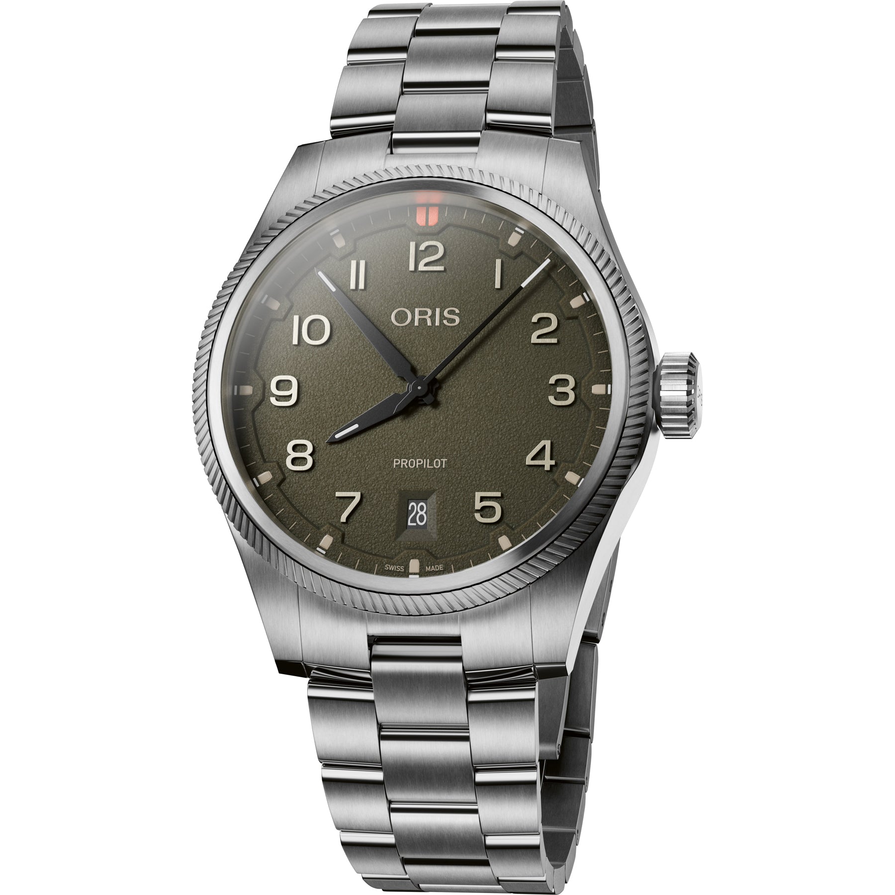Oris 01 733 7805 4167-07 8 20 04LC ProPilot Date