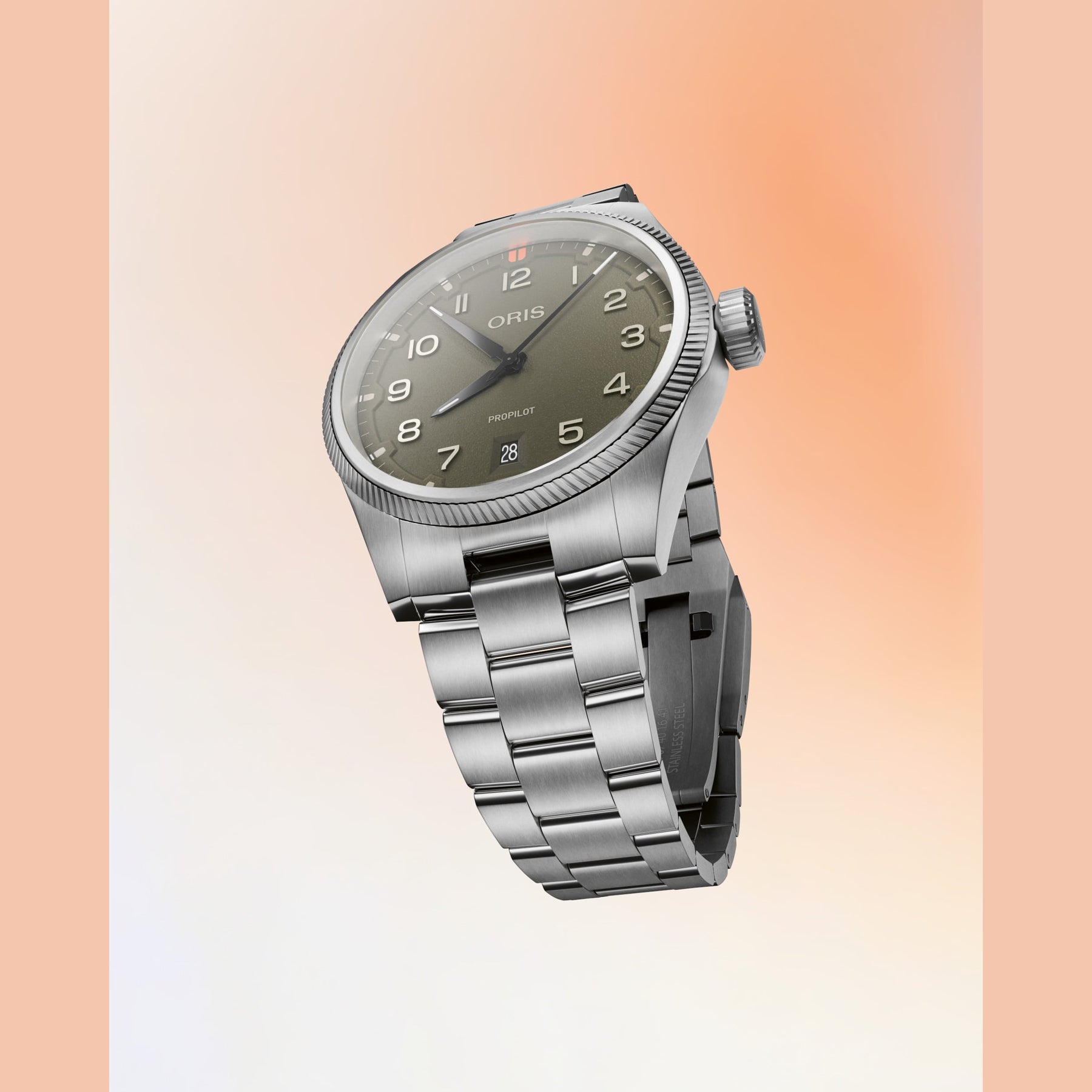 Oris 01 733 7805 4167-07 8 20 04LC ProPilot Date