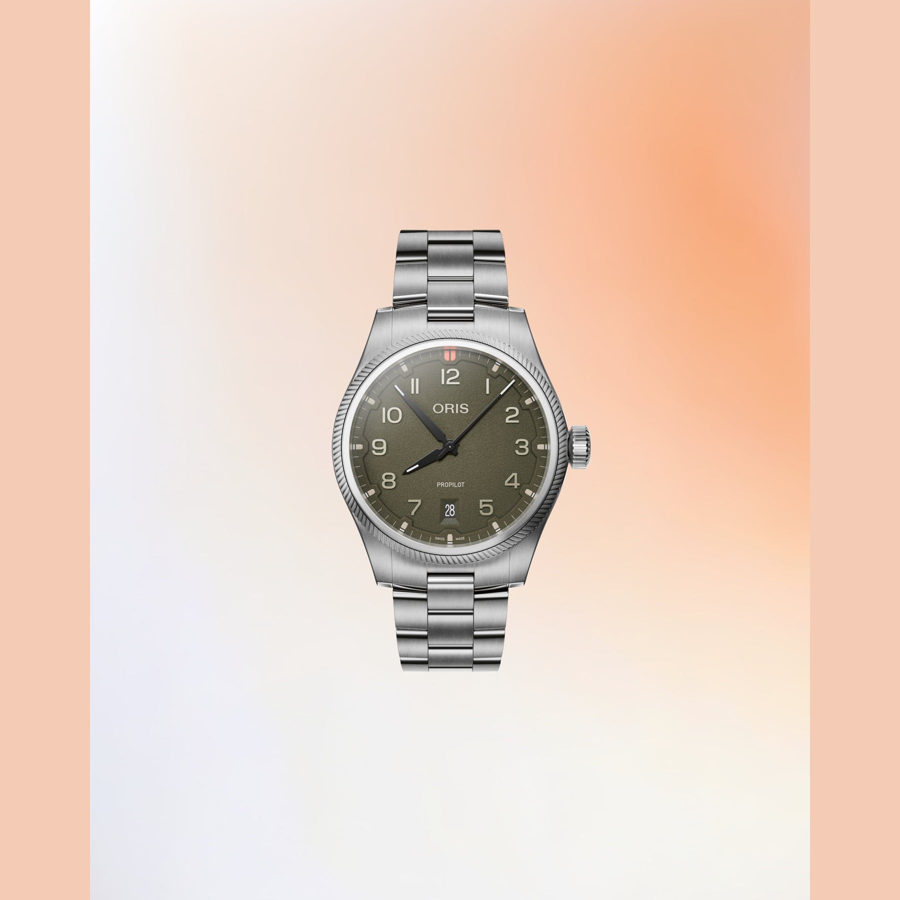 Oris 01 733 7805 4167-07 8 20 04LC ProPilot Date