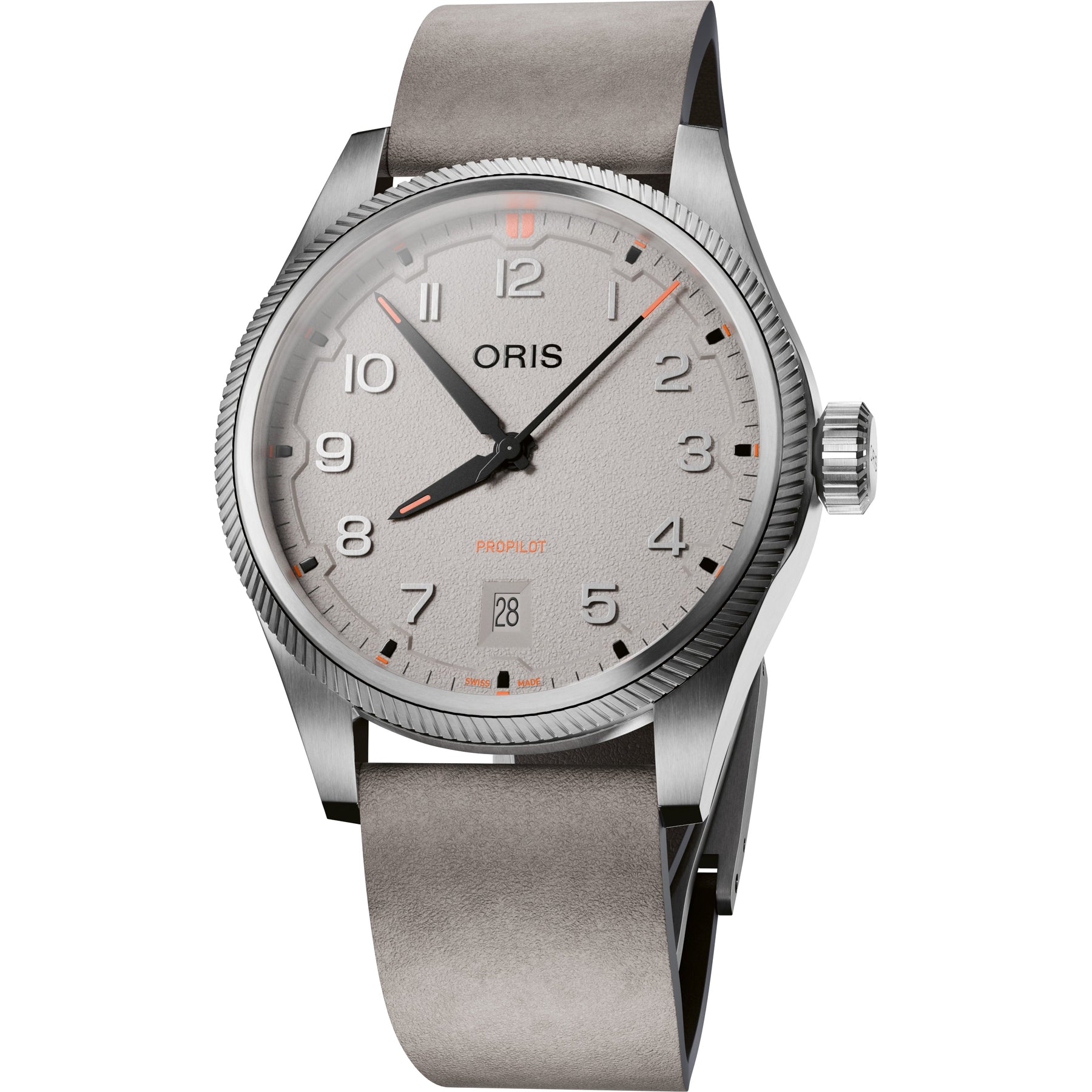 Oris 01 733 7805 4163-07 6 20 15LC ProPilot Date