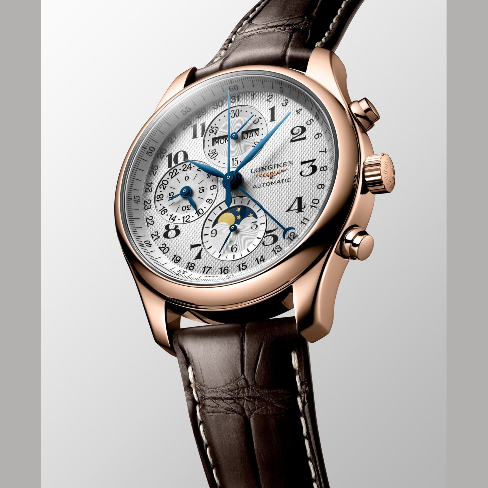 Longines L2.773.8.78.3 Master Collection Chrono Moonphase