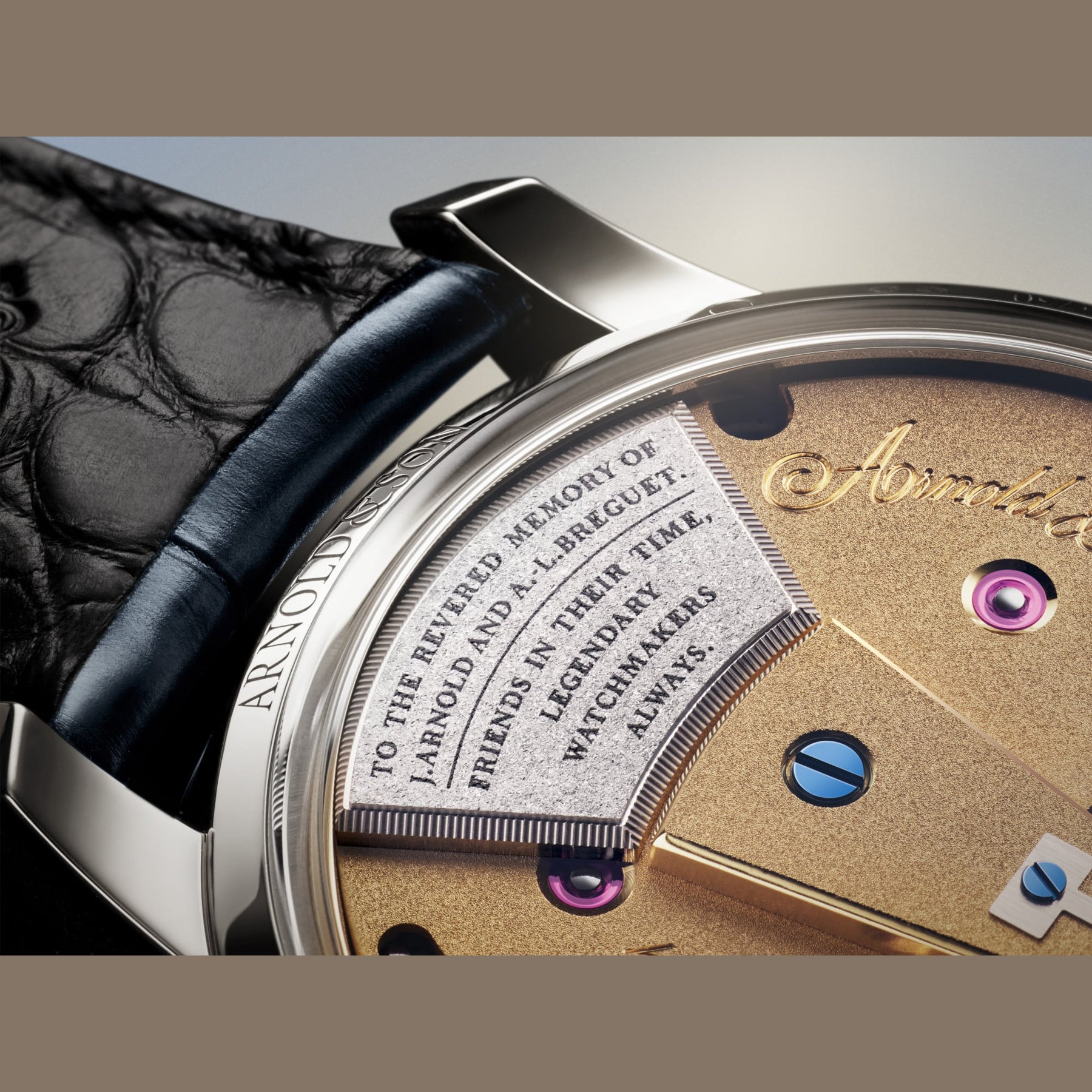 Arnold & Son 1FCBX.Z01A.C0232X Constant Force Tourbillon 11 Platinum Edition