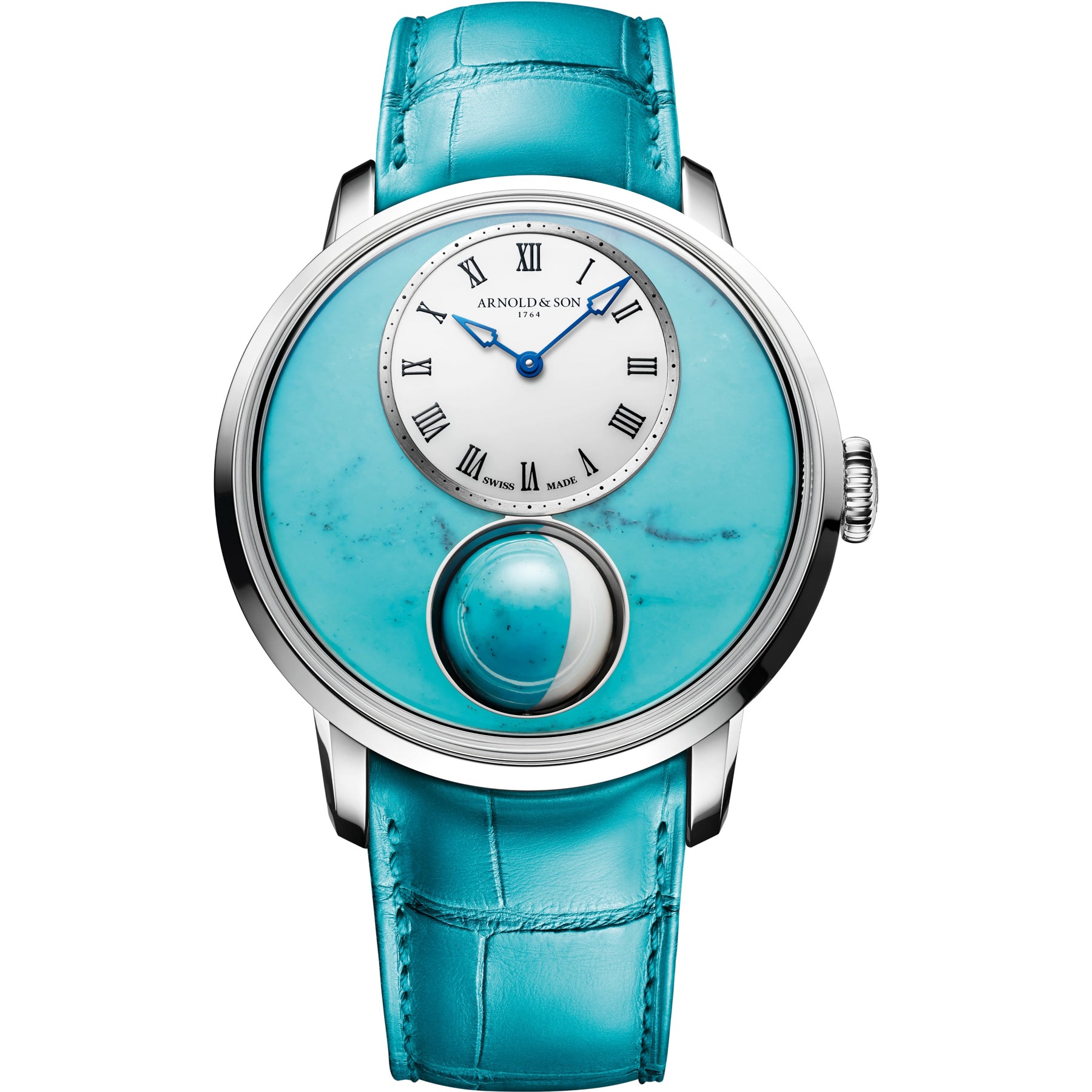 Arnold & Son Luma Magna Steel Turquoise Edition