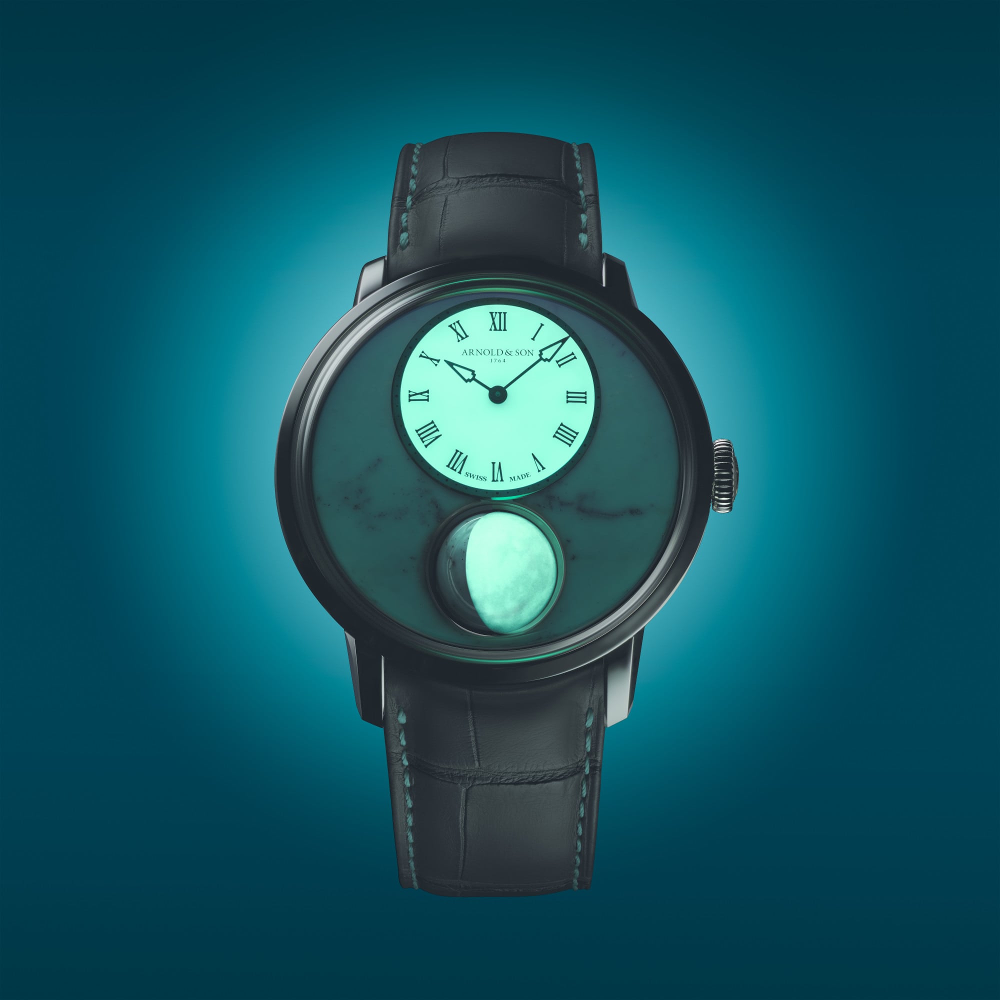 Arnold & Son Luma Magna Steel Turquoise Edition
