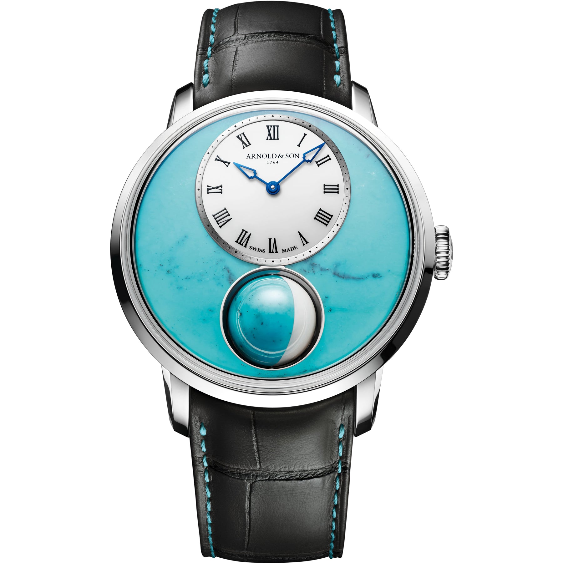 Arnold & Son Luma Magna Steel Turquoise Edition