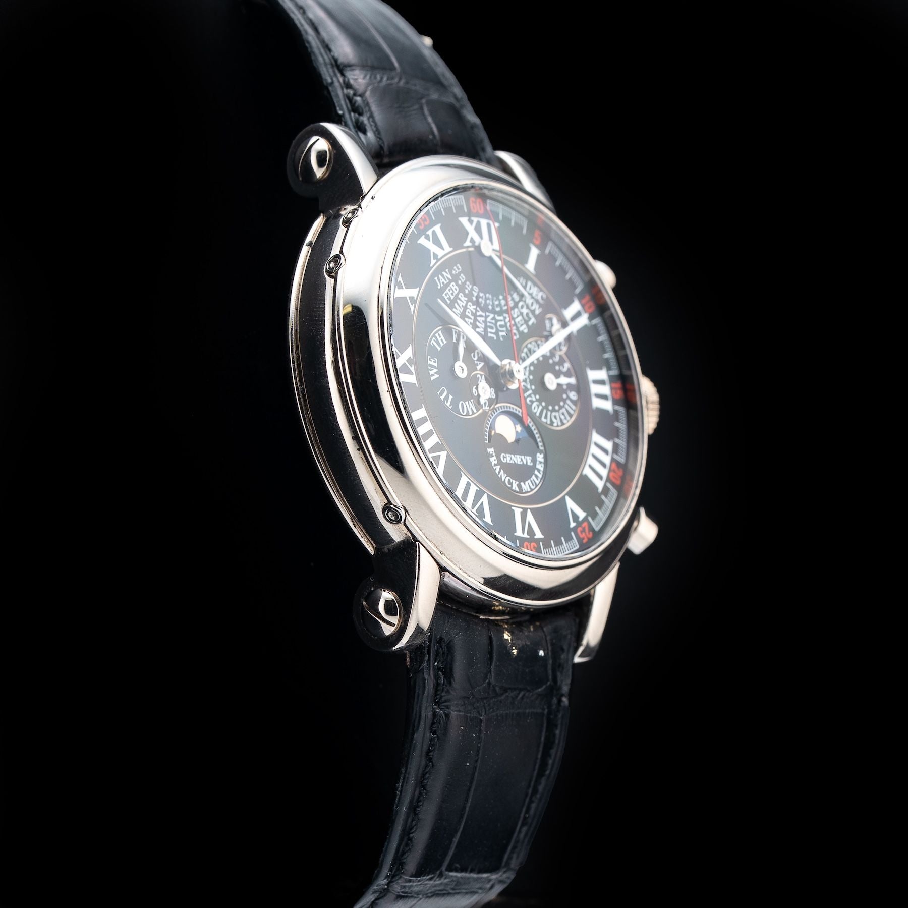 Franck Muller 7008 CC QPE I Round Perpetual Calendar Retrograde Ltd Ed