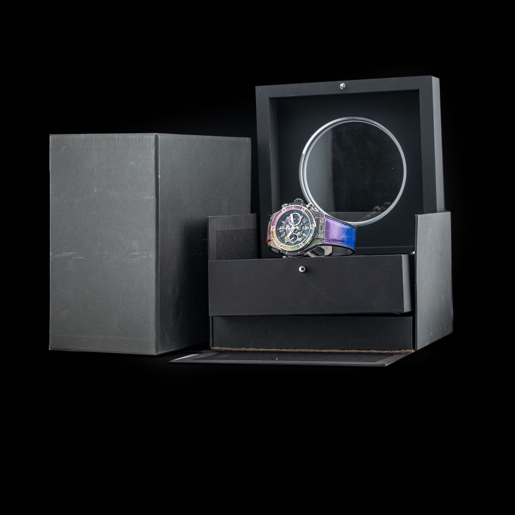 Hublot 421.NX.1117.LR.0999 Big Bang Unico Titanium Rainbow