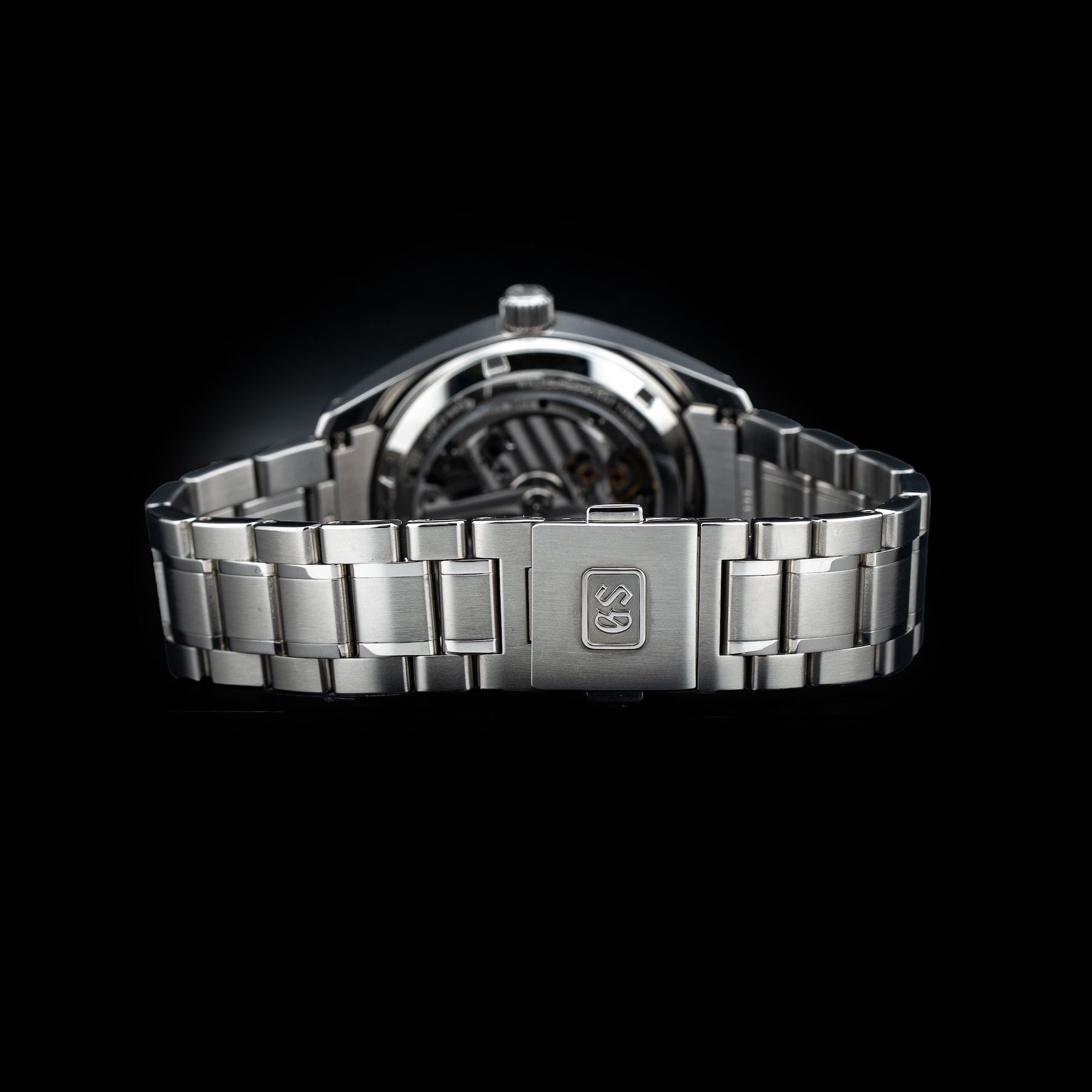 Grand Seiko SBGE205 Spring Drive GMT Champagne Dial