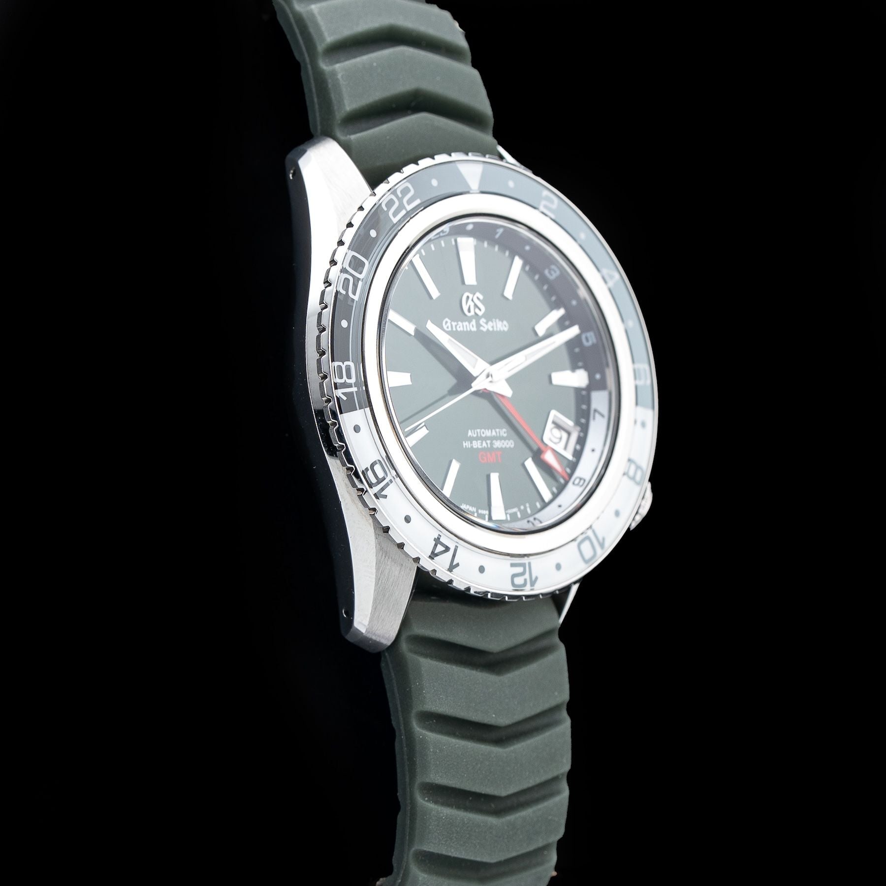 Grand Seiko SBGJ239 Sport Hi-Beat GMT Green and White