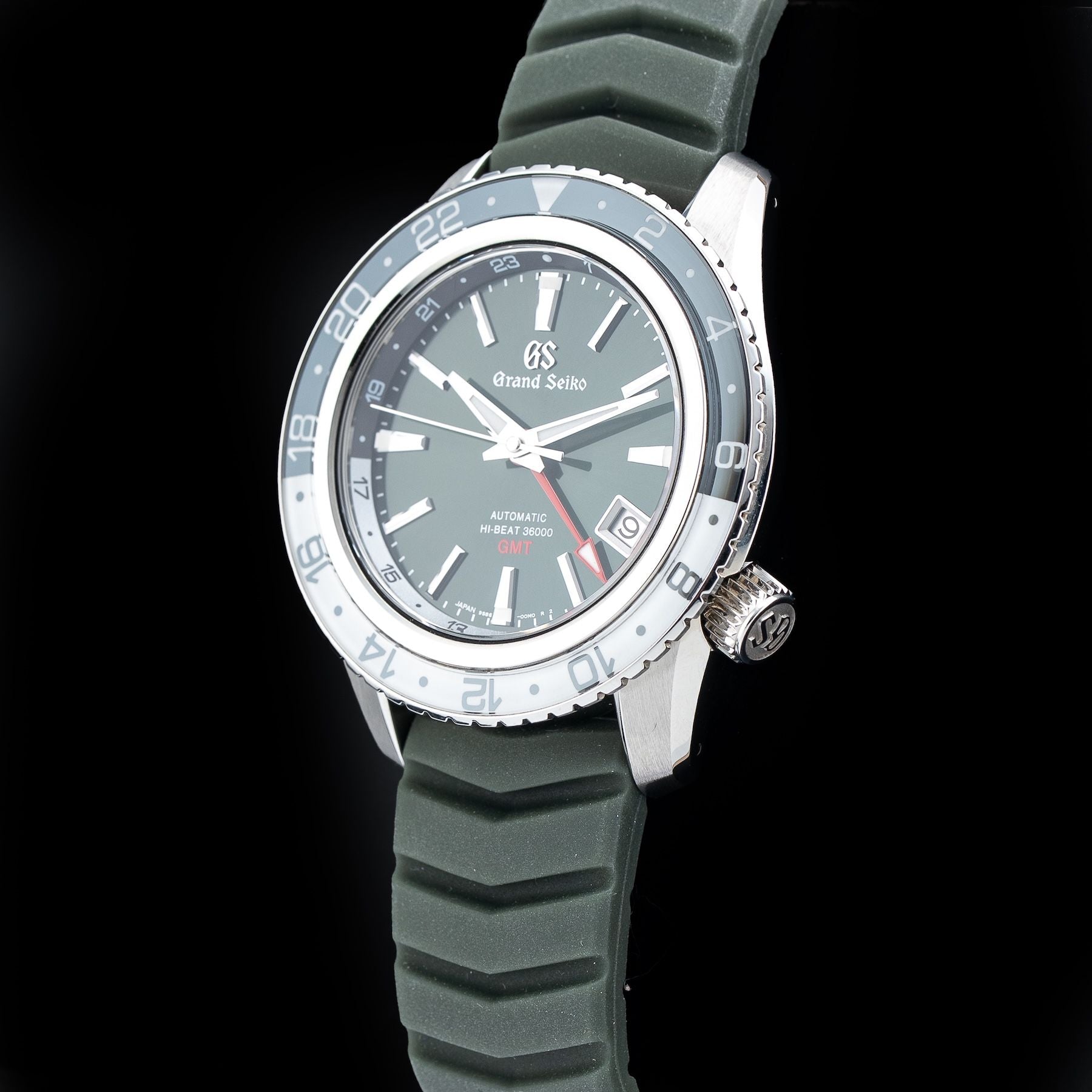 Grand Seiko SBGJ239 Sport Hi-Beat GMT Green and White