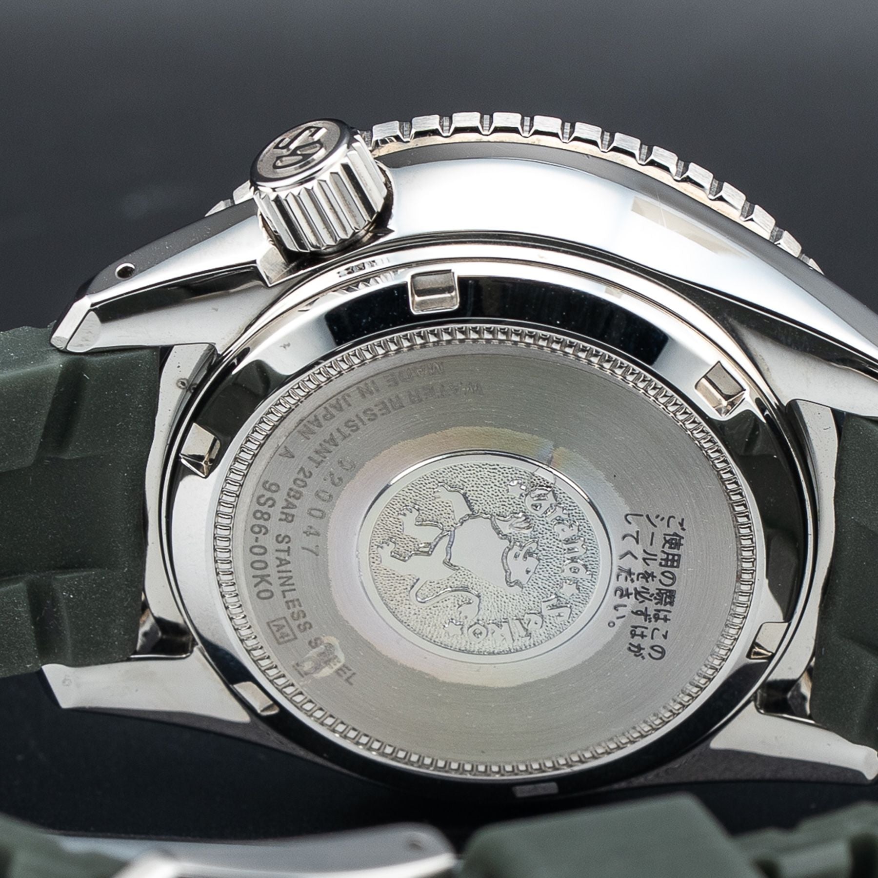 Grand Seiko SBGJ239 Sport Hi-Beat GMT Green and White