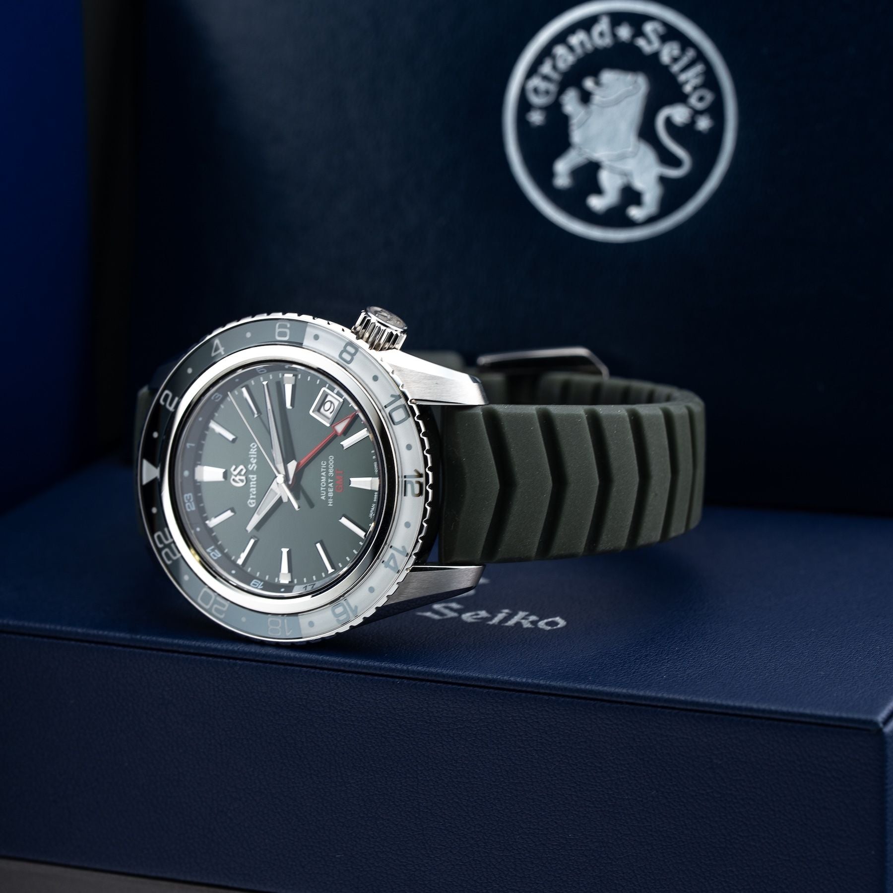 Grand Seiko SBGJ239 Sport Hi-Beat GMT Green and White