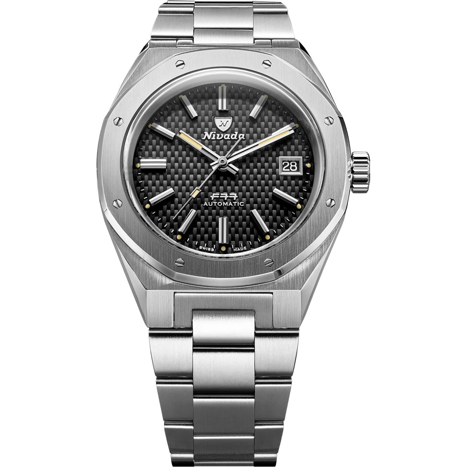 Nivada Grenchen 69041A77A F77 Black