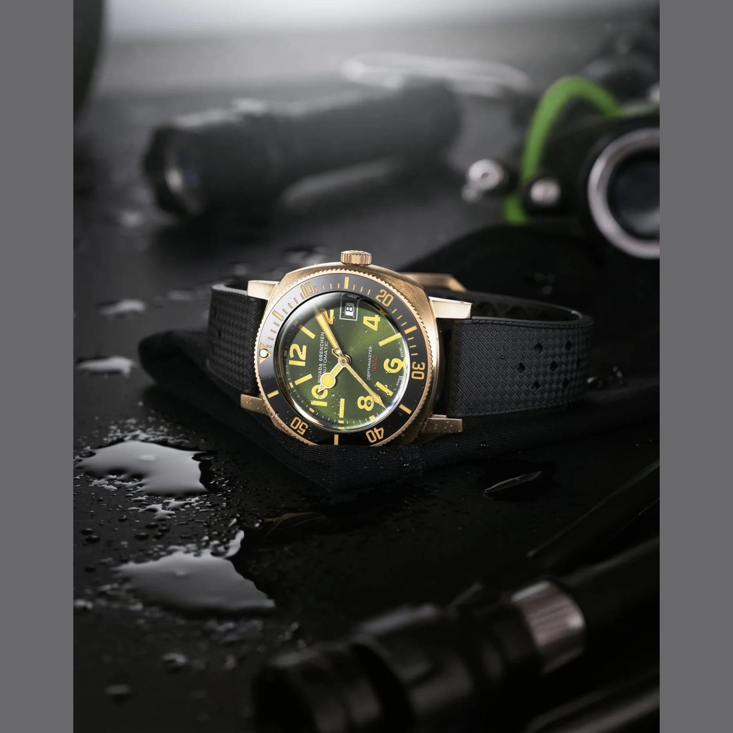 Nivada Grenchen 14132A01 Depthmaster Bronze