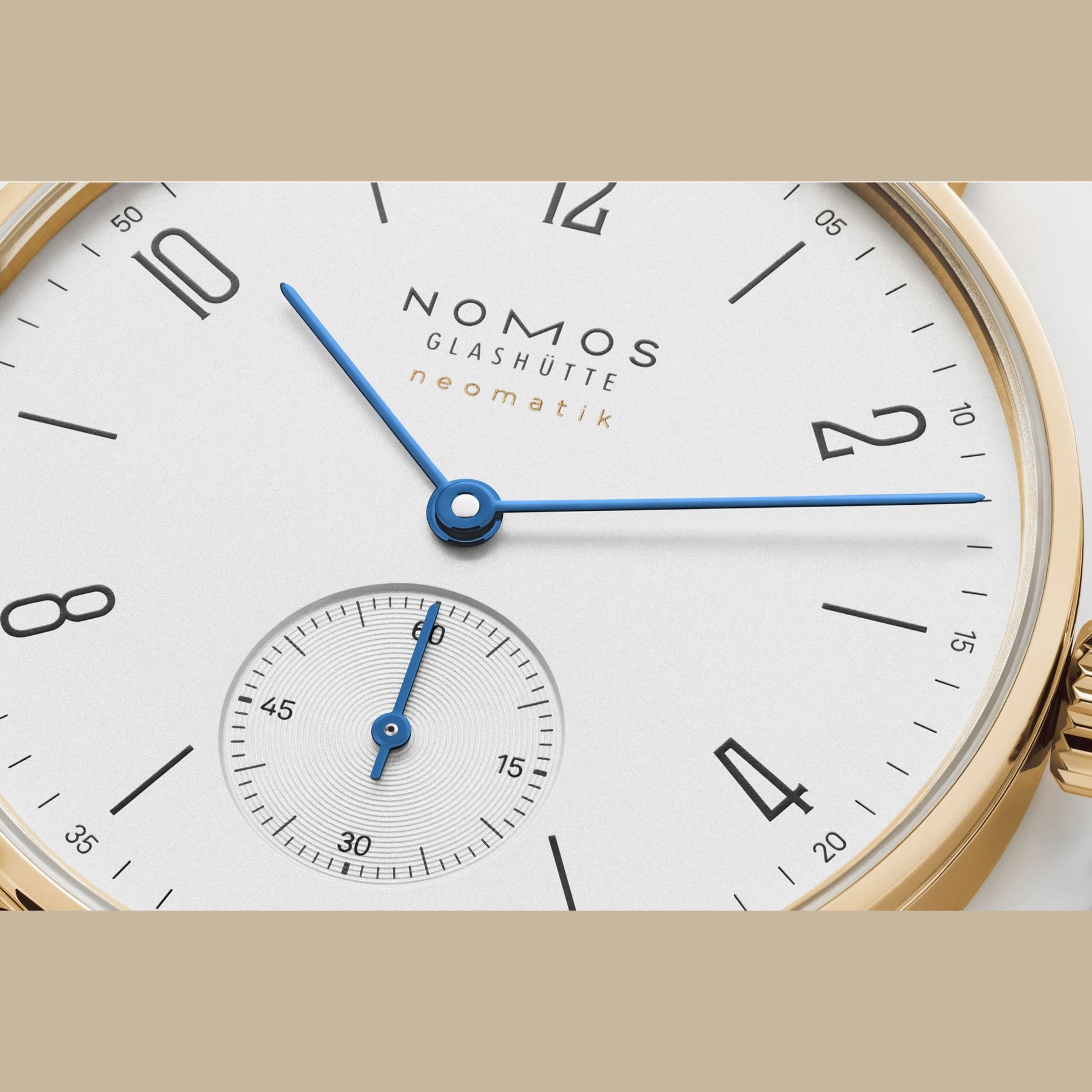 NOMOS Glashütte Tangente Gold Neomatik