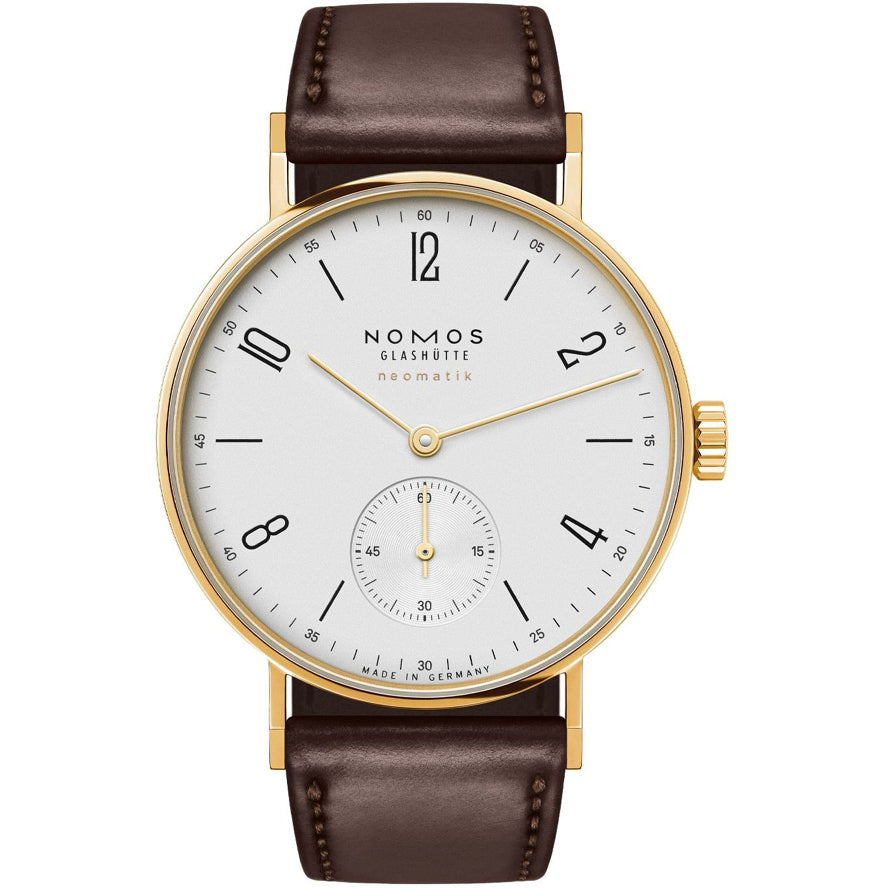 NOMOS Glashütte Tangente Gold Neomatik Doré