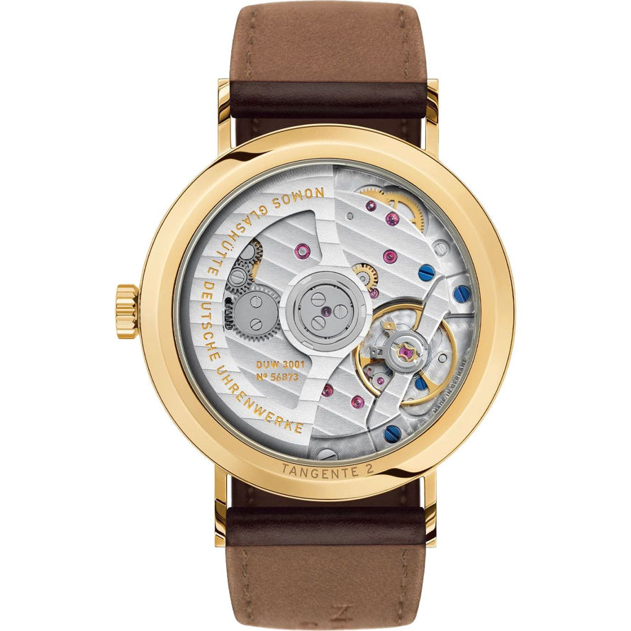 NOMOS Glashütte Tangente Gold Neomatik Doré