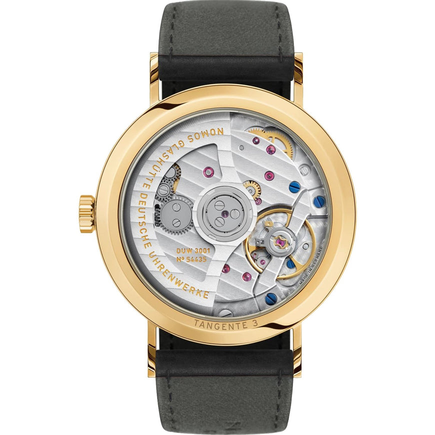 NOMOS Glashütte Tangente Gold Neomatik Ruthenium