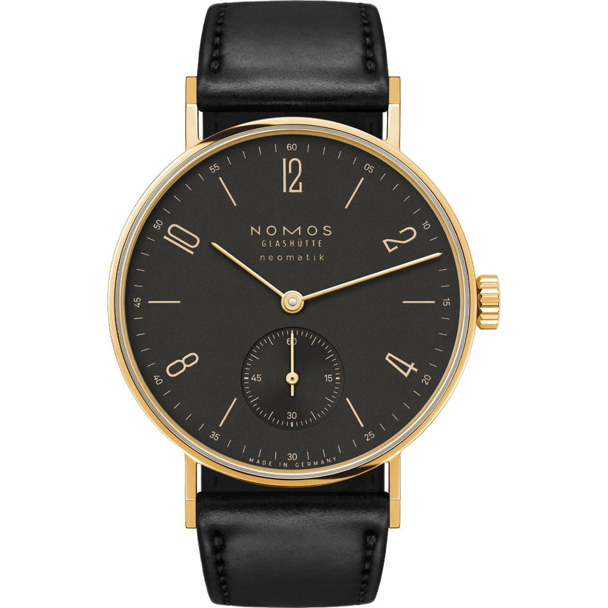 NOMOS Glashütte Tangente Gold Neomatik Ruthenium