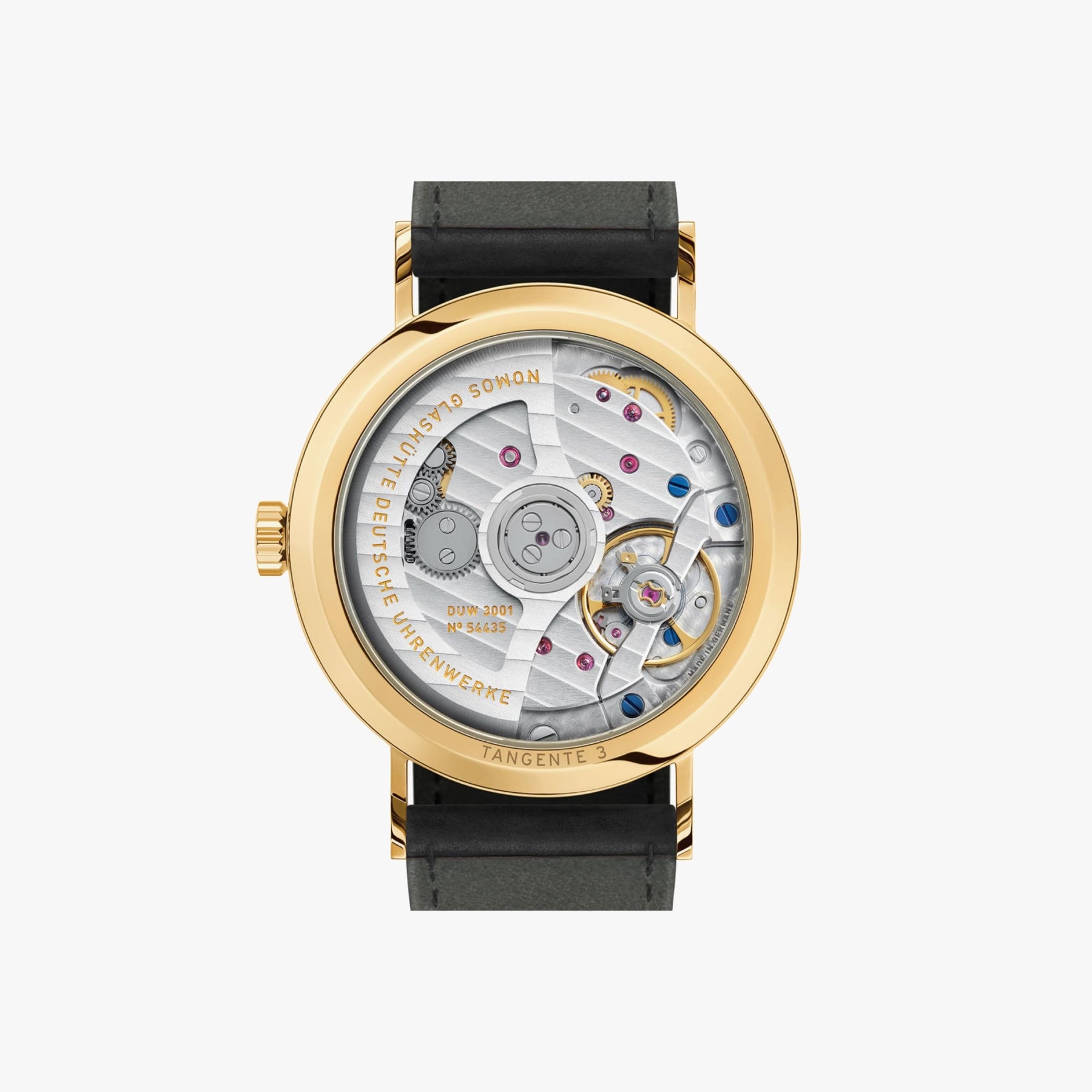 NOMOS Glashütte Tangente Gold Neomatik Ruthenium