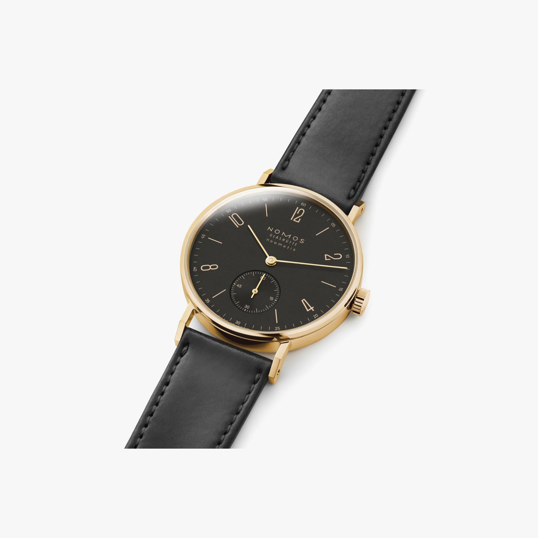 NOMOS Glashütte Tangente Gold Neomatik Ruthenium