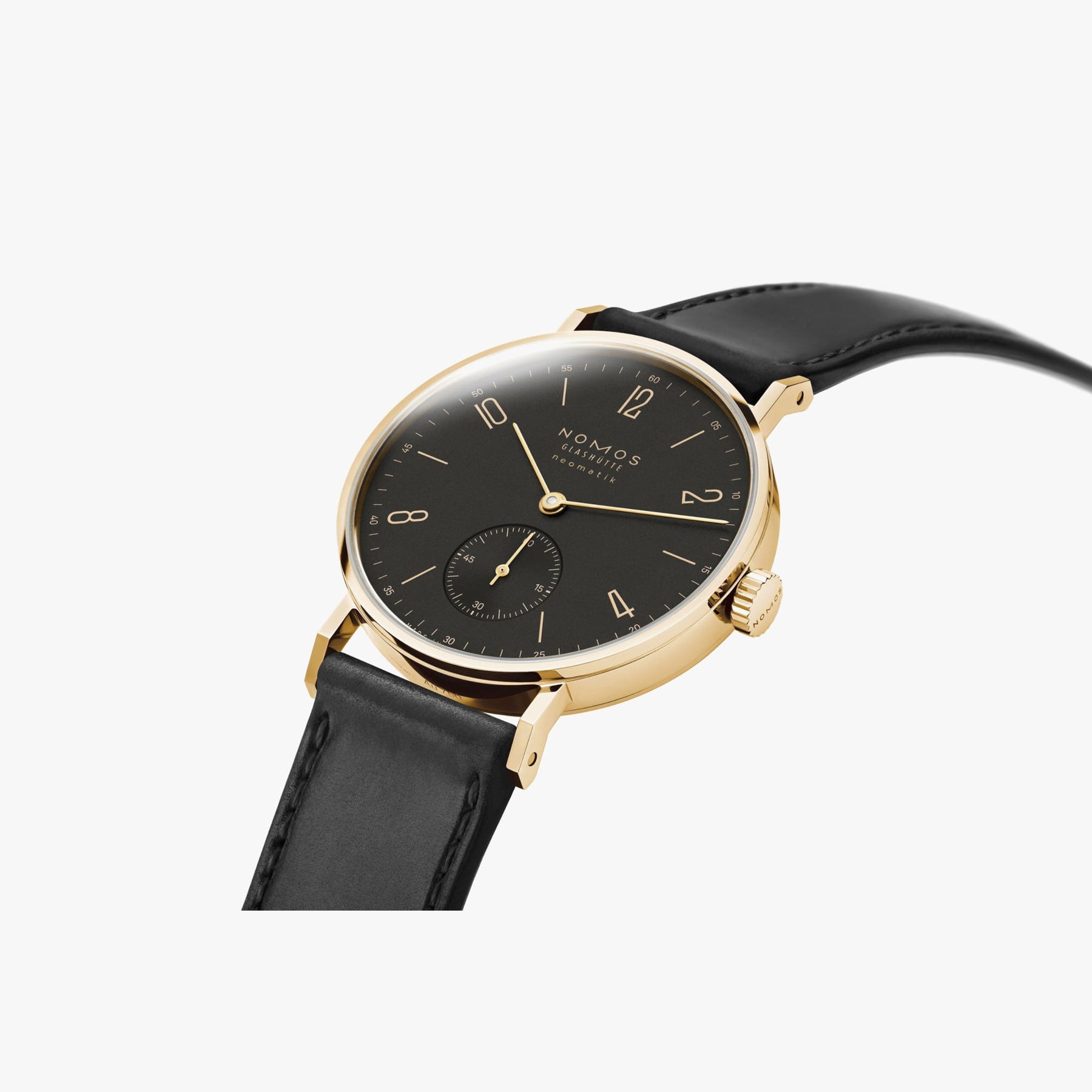 NOMOS Glashütte Tangente Gold Neomatik Ruthenium