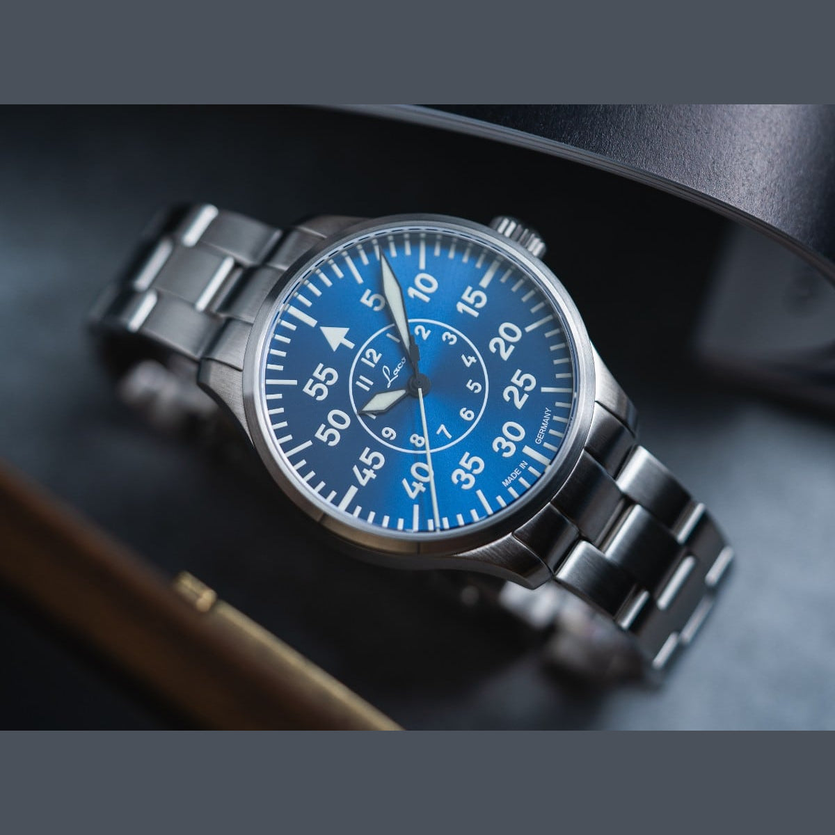 Laco 862103.2.MB Pilot Watches Basic Aachen Blaue Stunde 39 MB