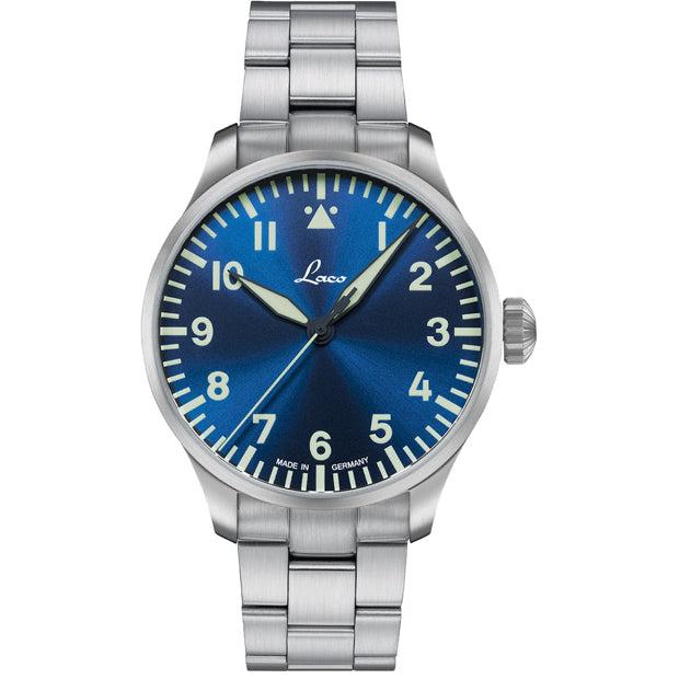 Laco 862100.2.MB Pilot Watches Basic Augsburg Blaue Stunde 42