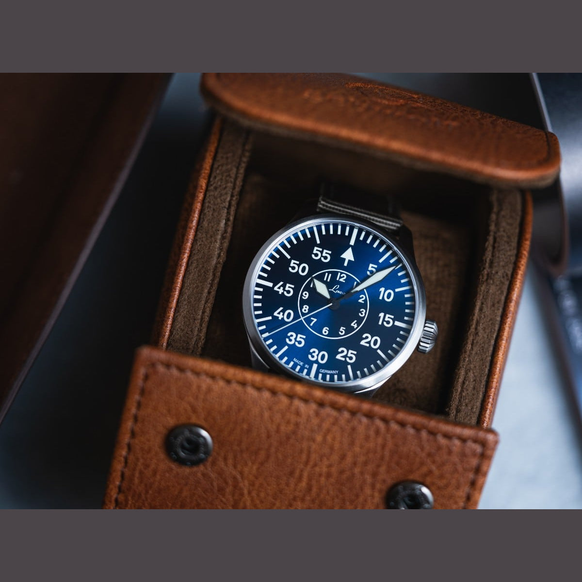 Laco 862101.2  Pilot Watches Basic Aachen Blaue Stunde 42