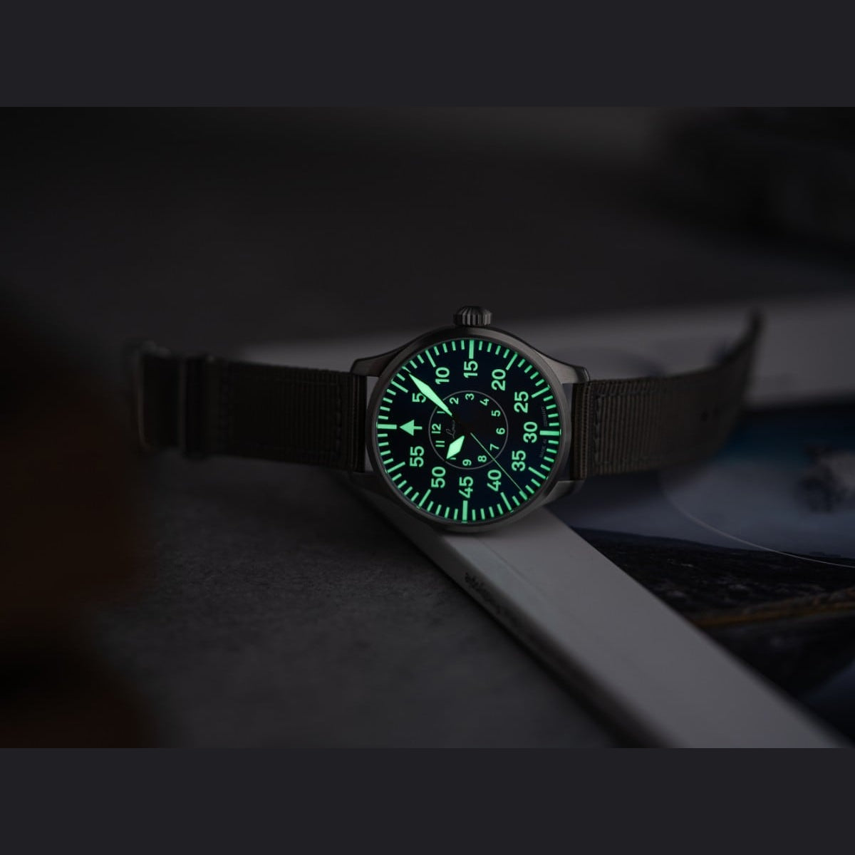 Laco 862101.2  Pilot Watches Basic Aachen Blaue Stunde 42