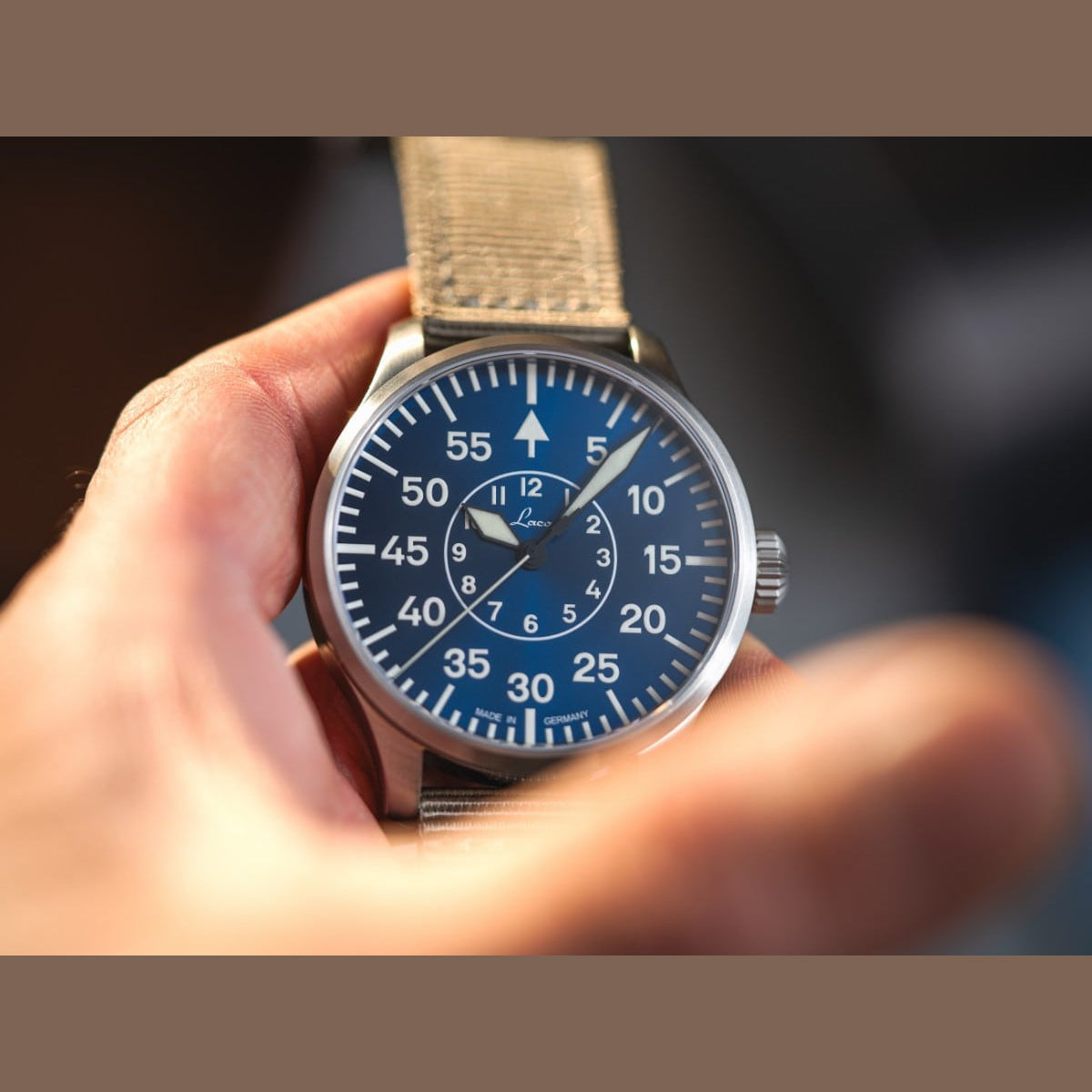 Laco 862101.2  Pilot Watches Basic Aachen Blaue Stunde 42