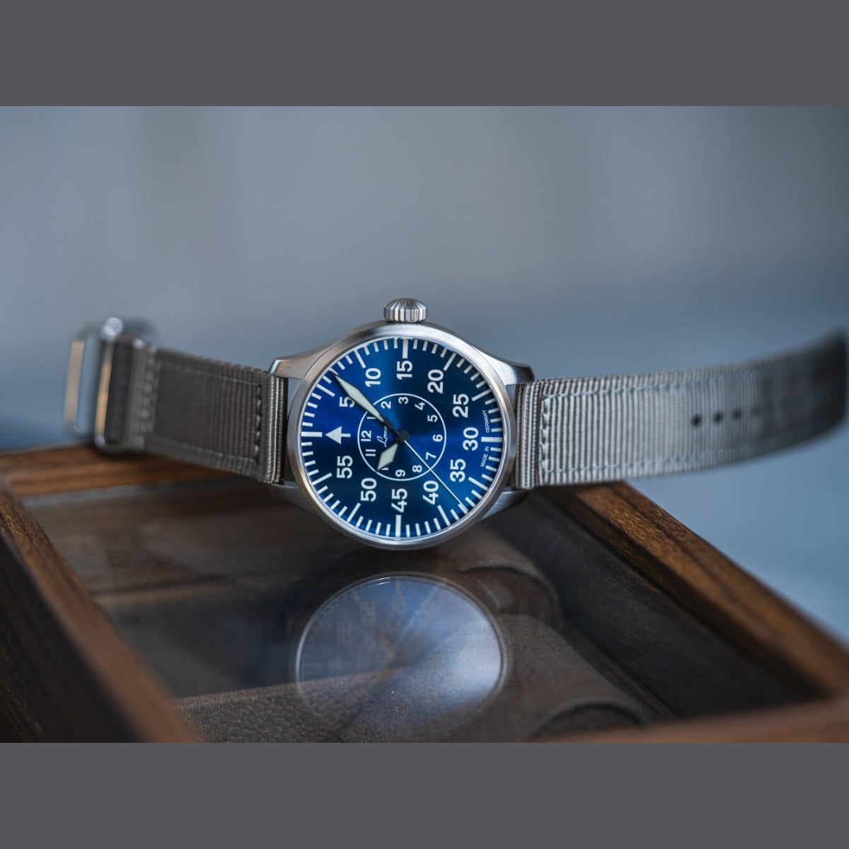 Laco 862101.2  Pilot Watches Basic Aachen Blaue Stunde 42