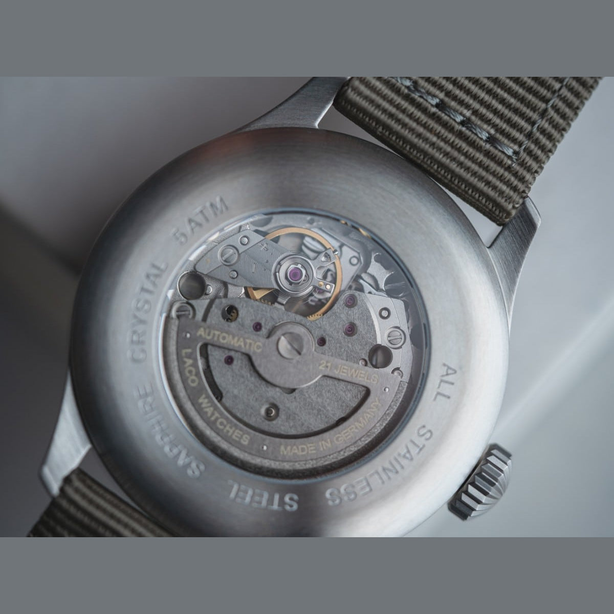 Laco 862100.2 Pilot Watch Basic Augsburg Blaue Stunde 42