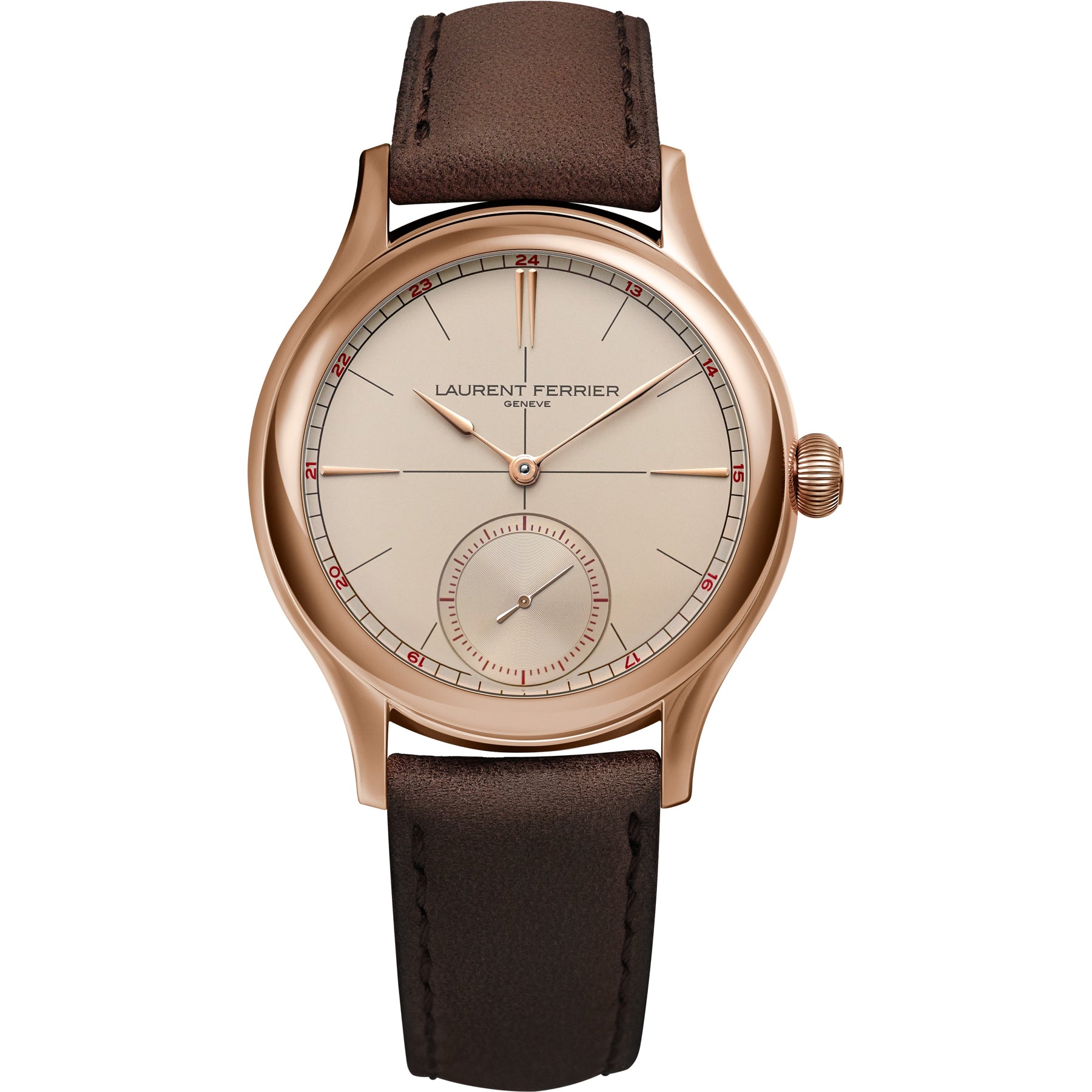 Laurent Ferrier LCF036.R5.BR5 Classic Origin Rose Gold Beige Dial