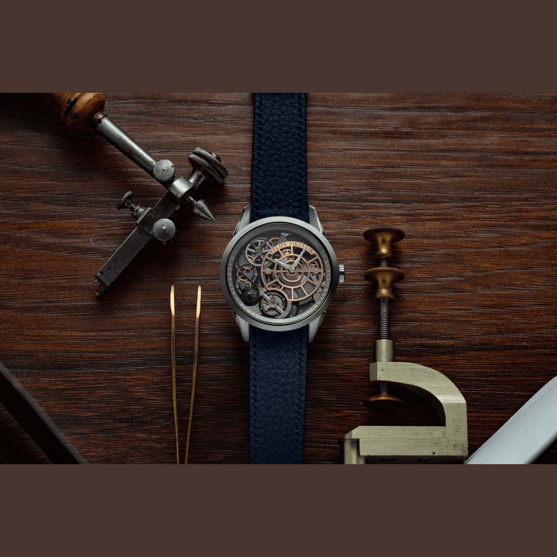 Felipe Pikullik Moonphase Two Steel