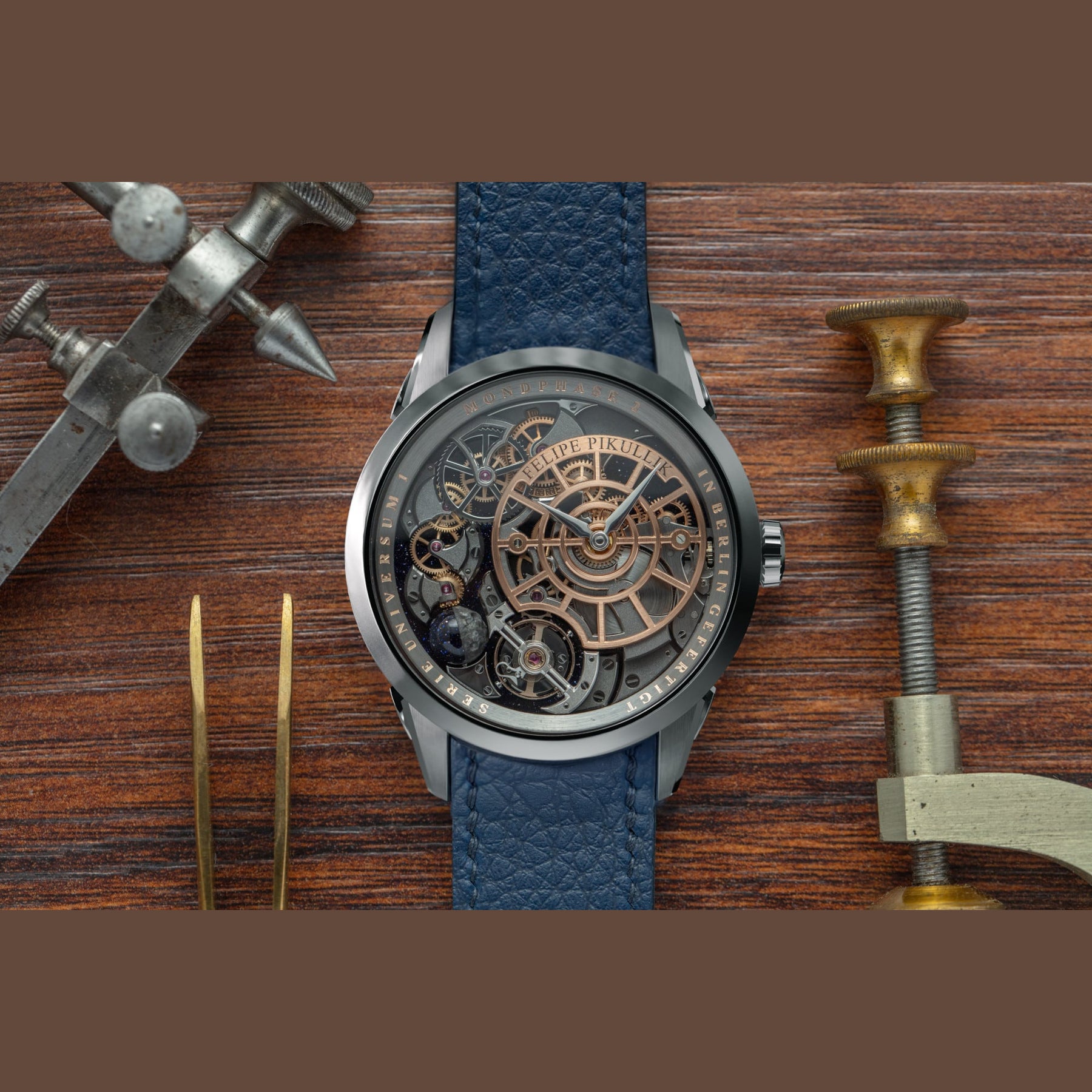 Felipe Pikullik Moonphase Two Steel