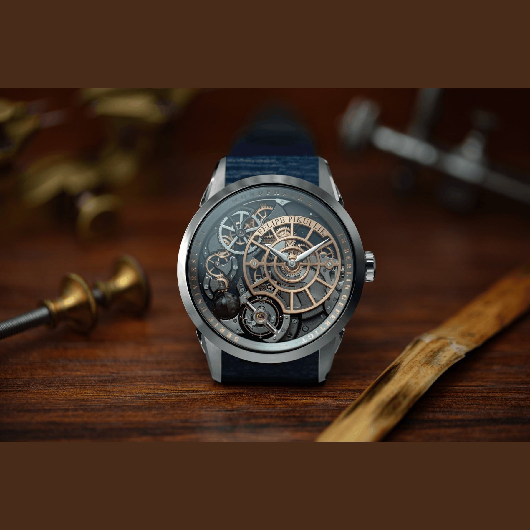 Felipe Pikullik Moonphase Two Steel