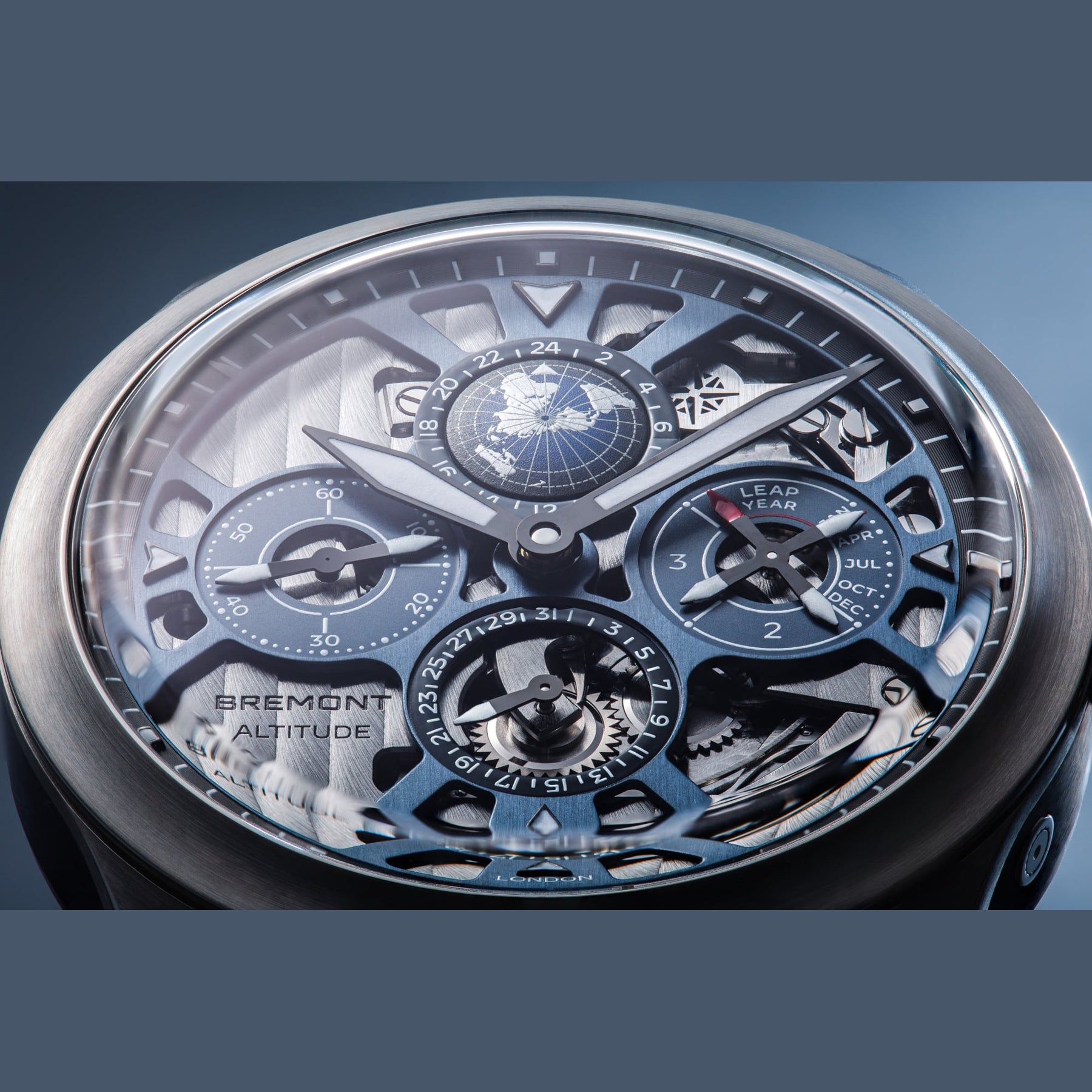 Bremont ALT42-PER-TI-BLSKL-B Altitude Perpetual Calendar GMT