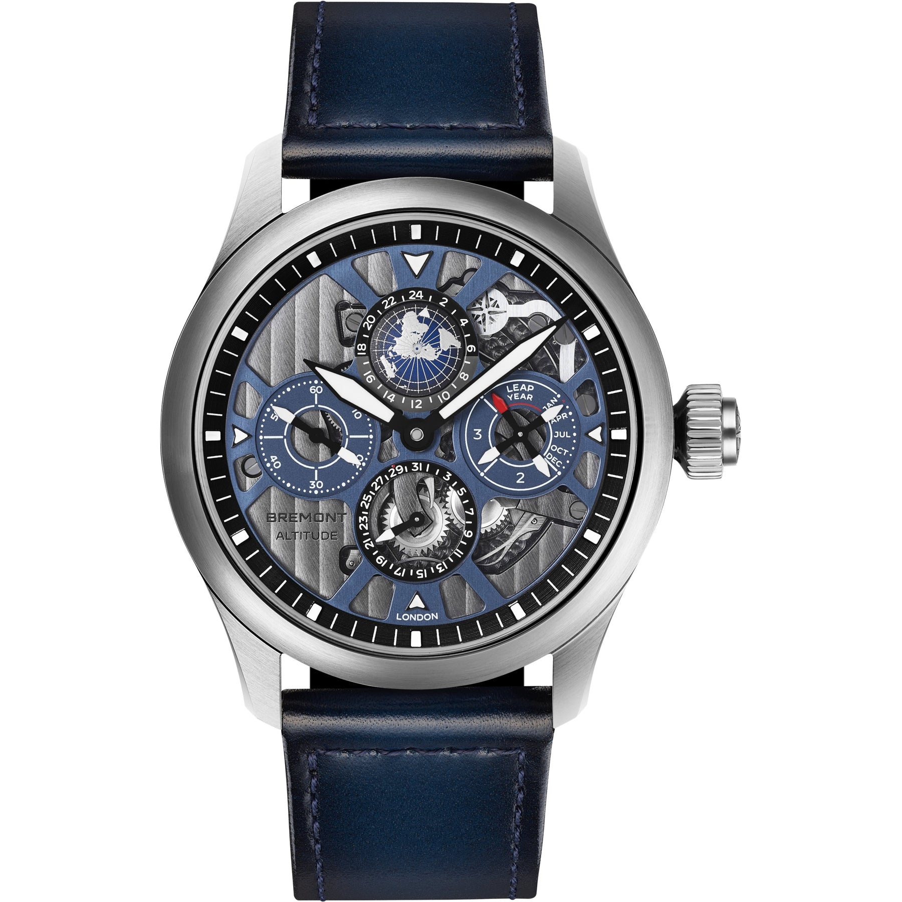 Bremont ALT42-PER-TI-BLSKL-B Altitude Perpetual Calendar GMT