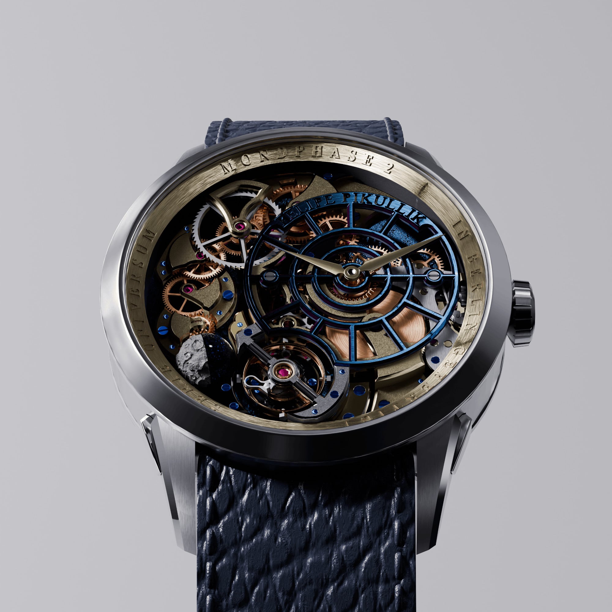 Felipe Pikullik Moonphase Two Platinum