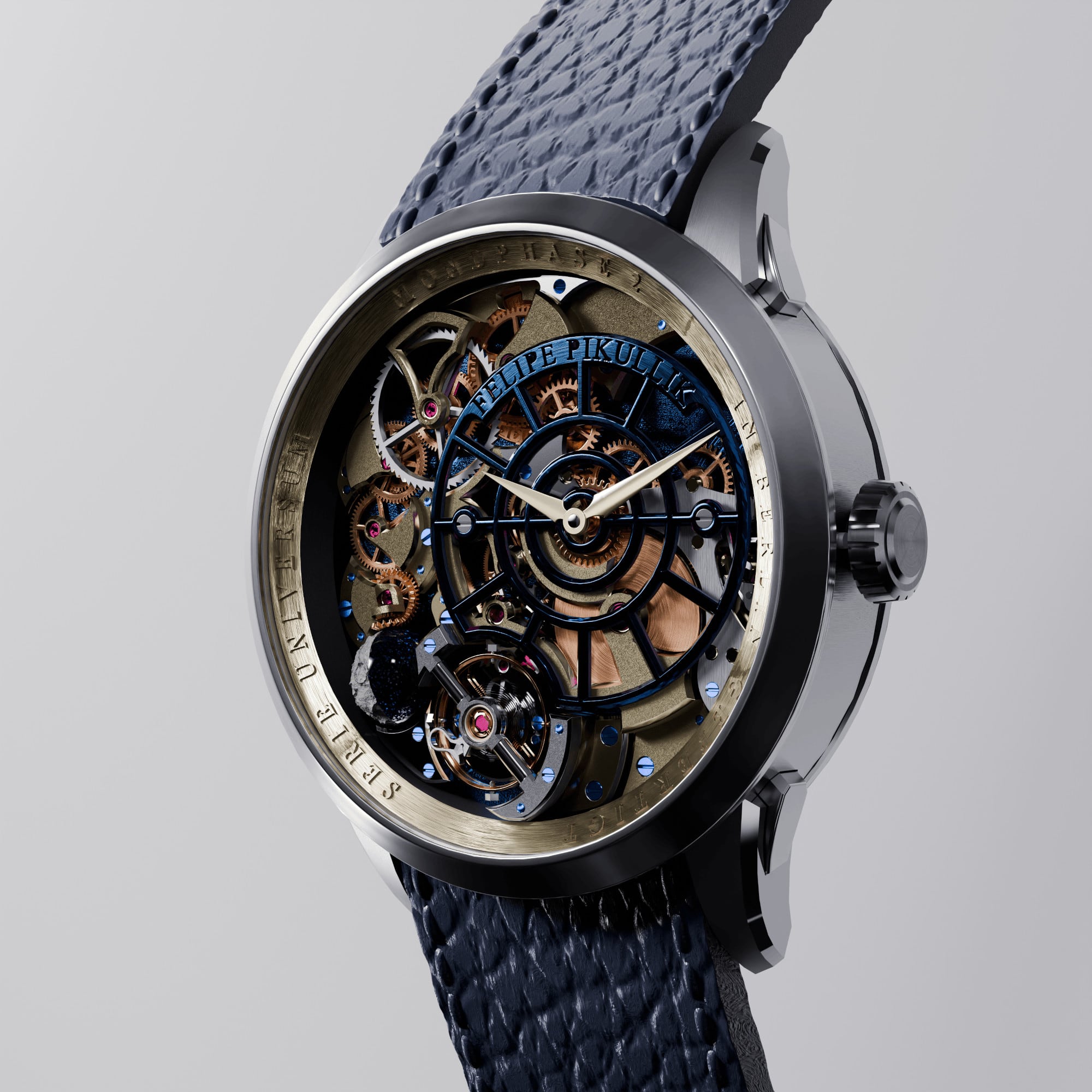 Felipe Pikullik Moonphase Two Platinum