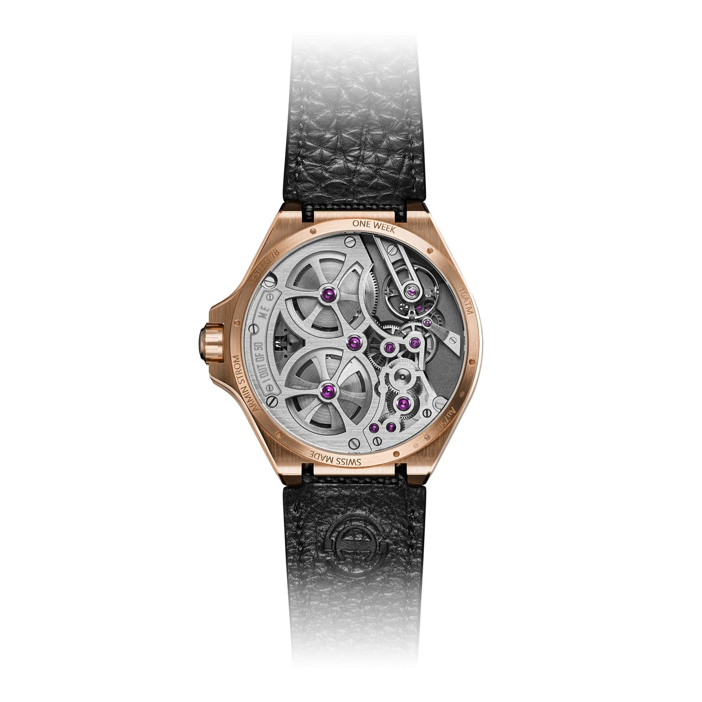 Armin Strom RG25-OW.65 One Week Skeleton Rose Gold