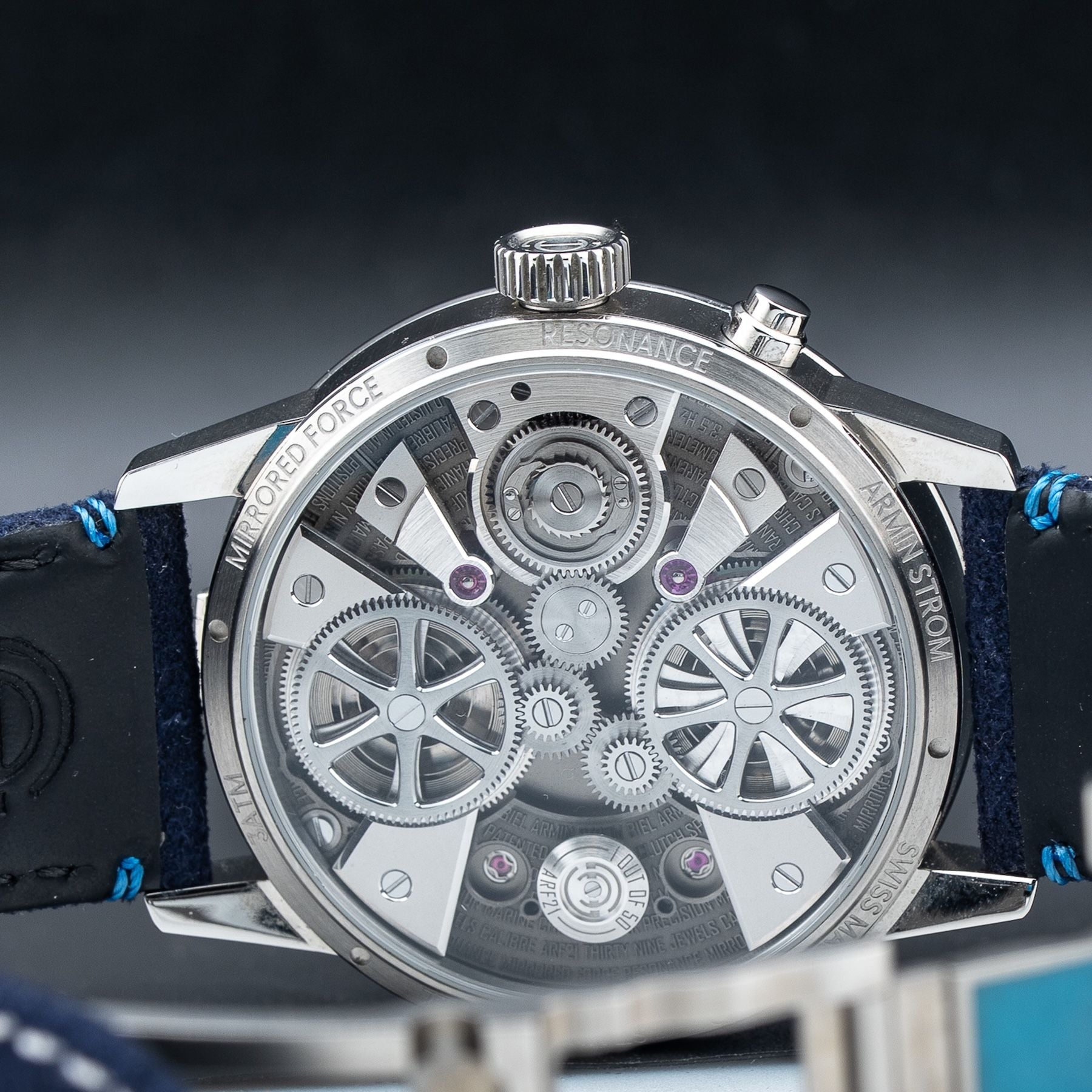Armin Strom Mirrored Force Resonance Manufacture Edition Blue ST22-RF.05