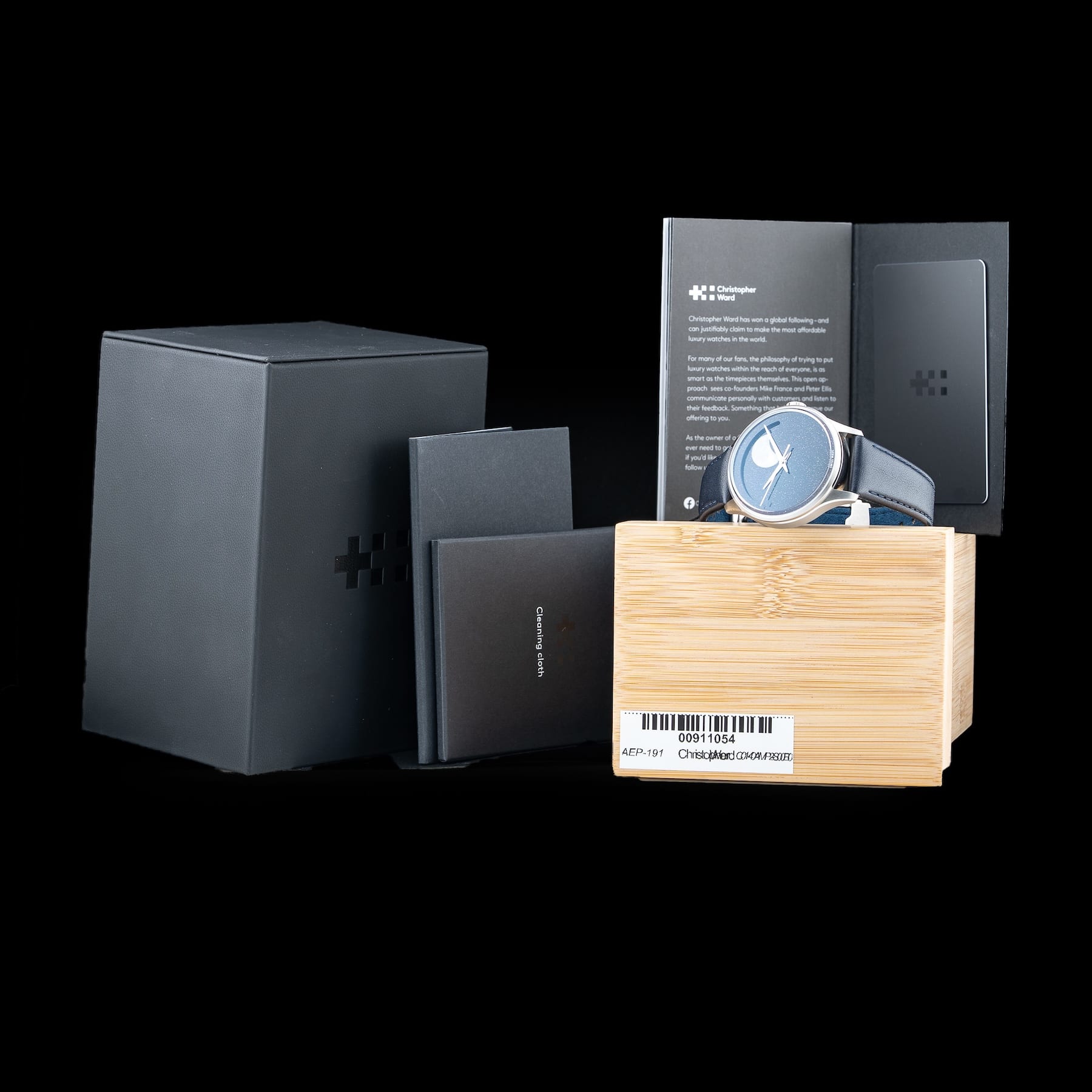 Christopher Ward C01-40AMP2-S00B0 Moonphase 40