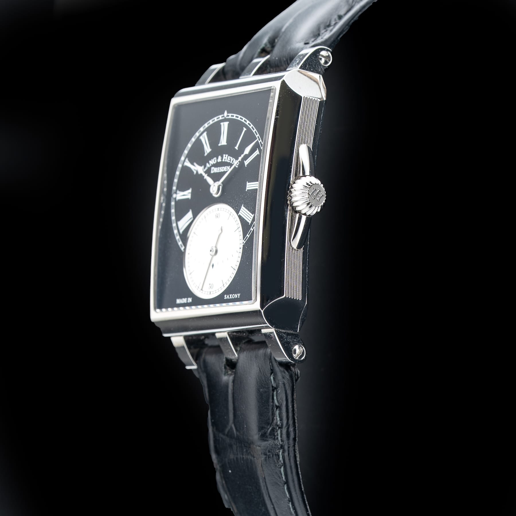 Lang & Heyne Georg Stainless Steel Black Dial