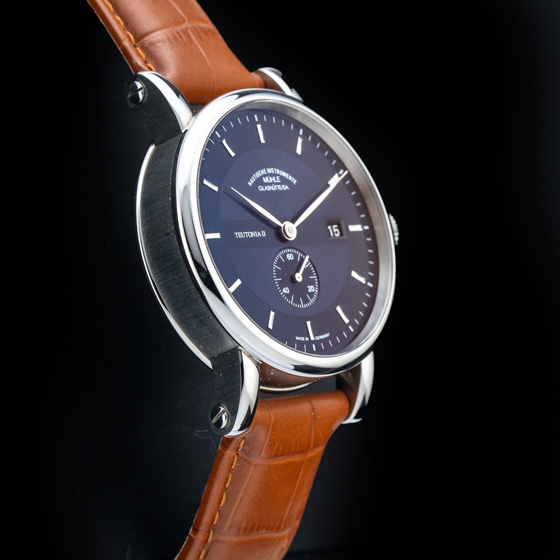 Mühle Glashütte M1-33-42-LB Teutonia II Kleine Sekunde
